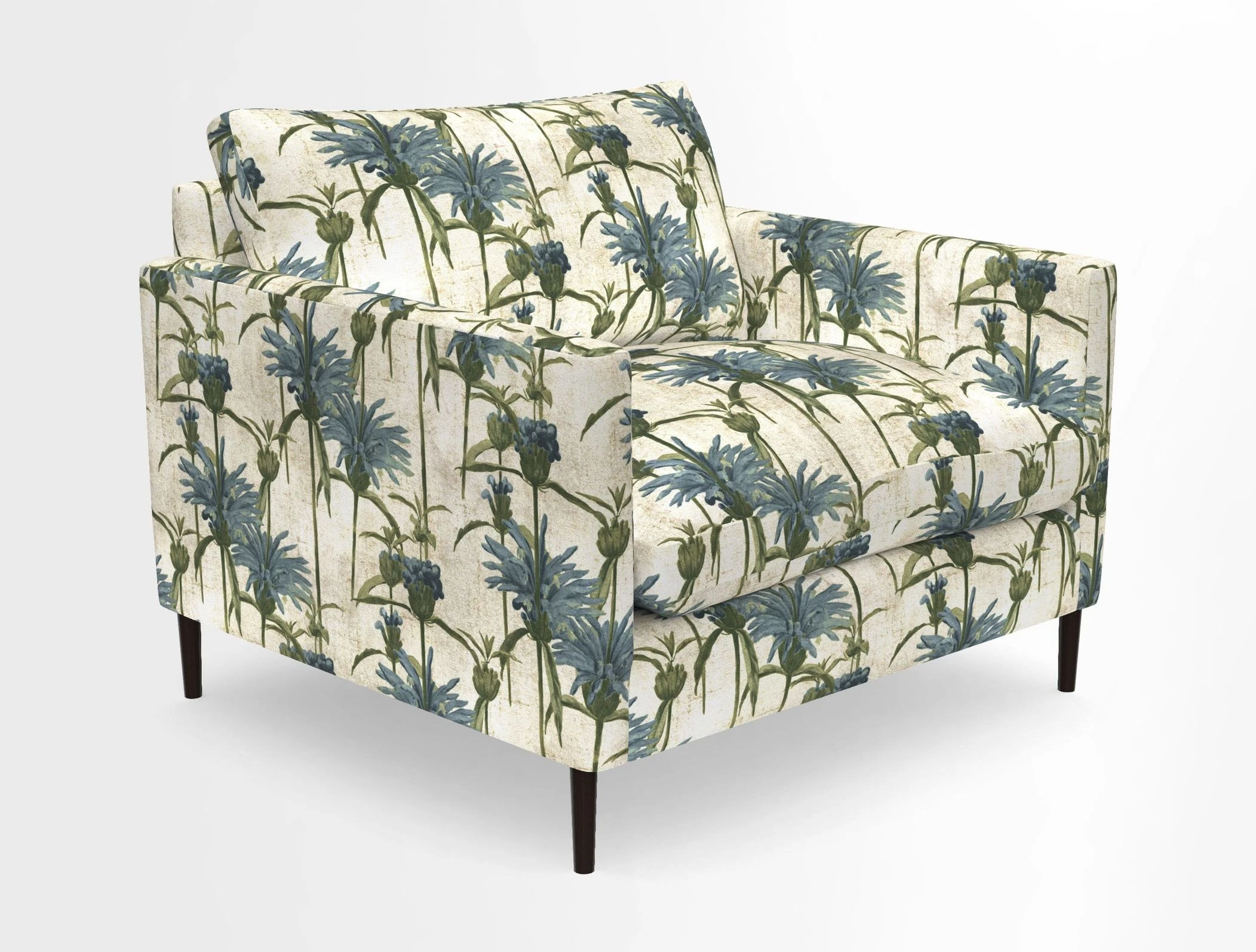 Heyshott Snuggler in Two Tone Plain Biscuit. Loose cover option available