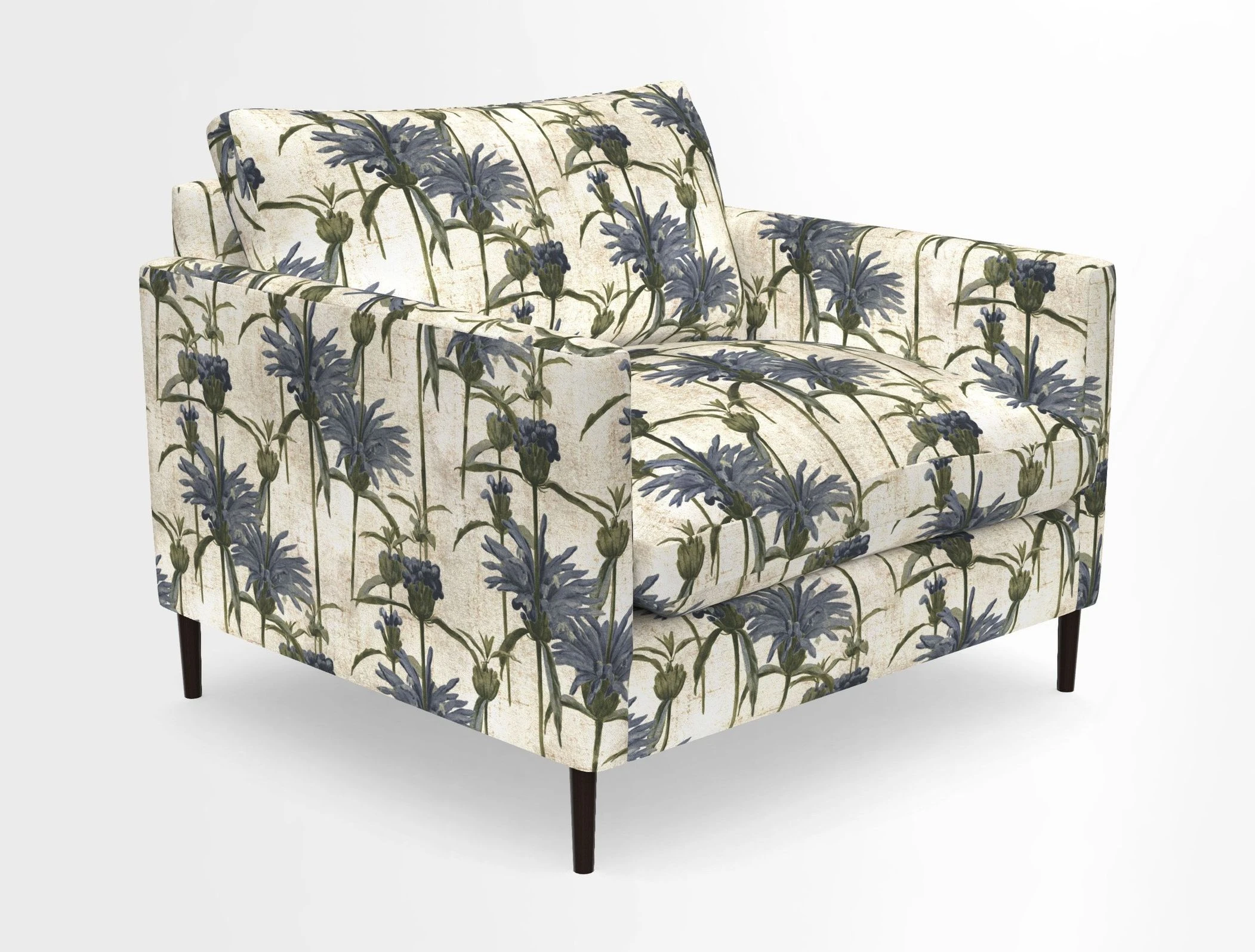 Heyshott Snuggler in Two Tone Plain Biscuit. Loose cover option available