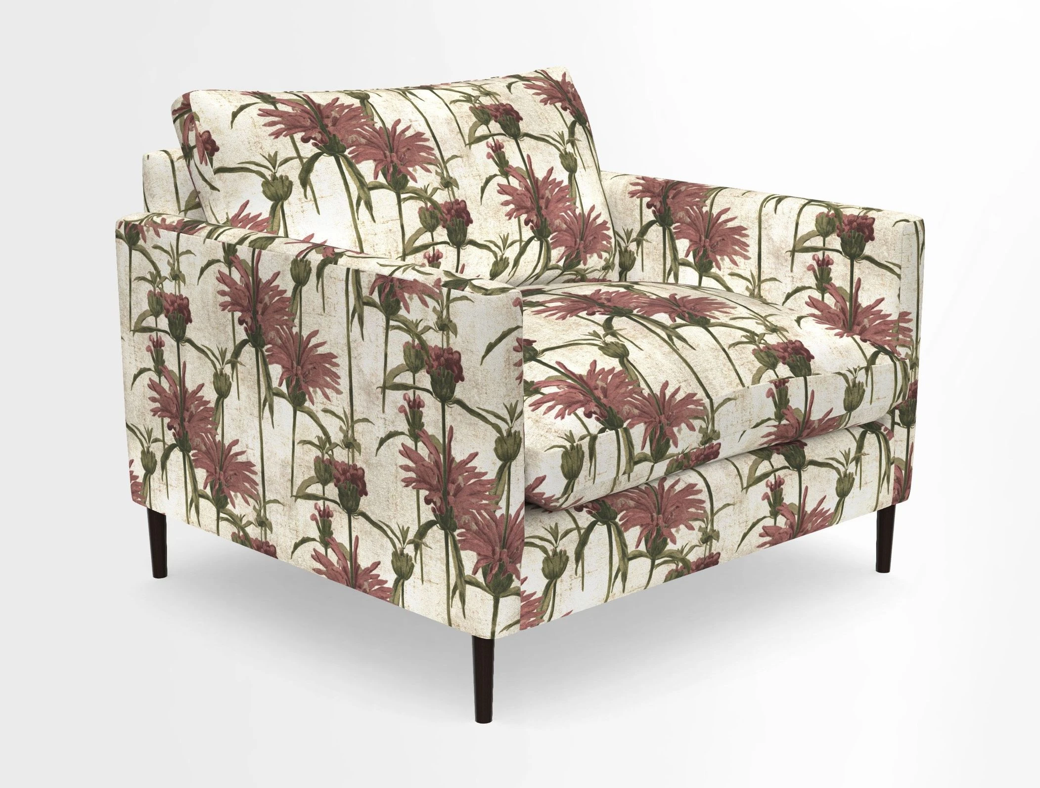 Heyshott Snuggler in Two Tone Plain Biscuit. Loose cover option available