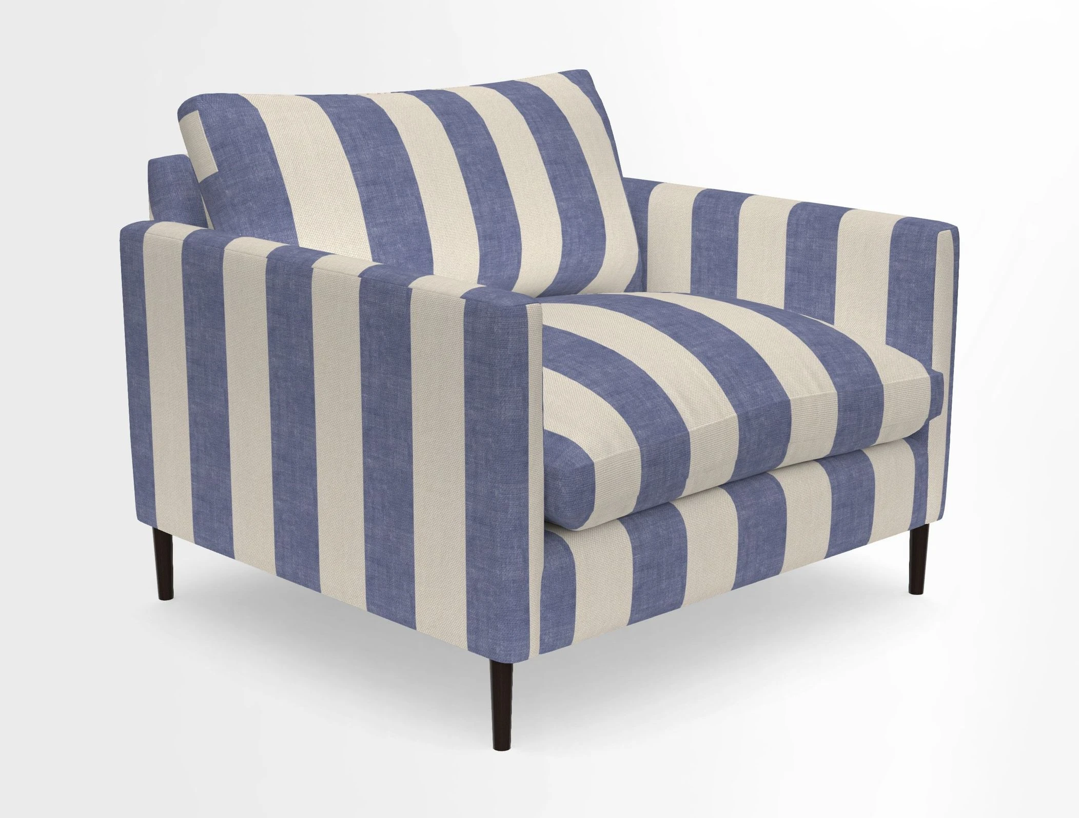 Heyshott Snuggler in Two Tone Plain Biscuit. Loose cover option available