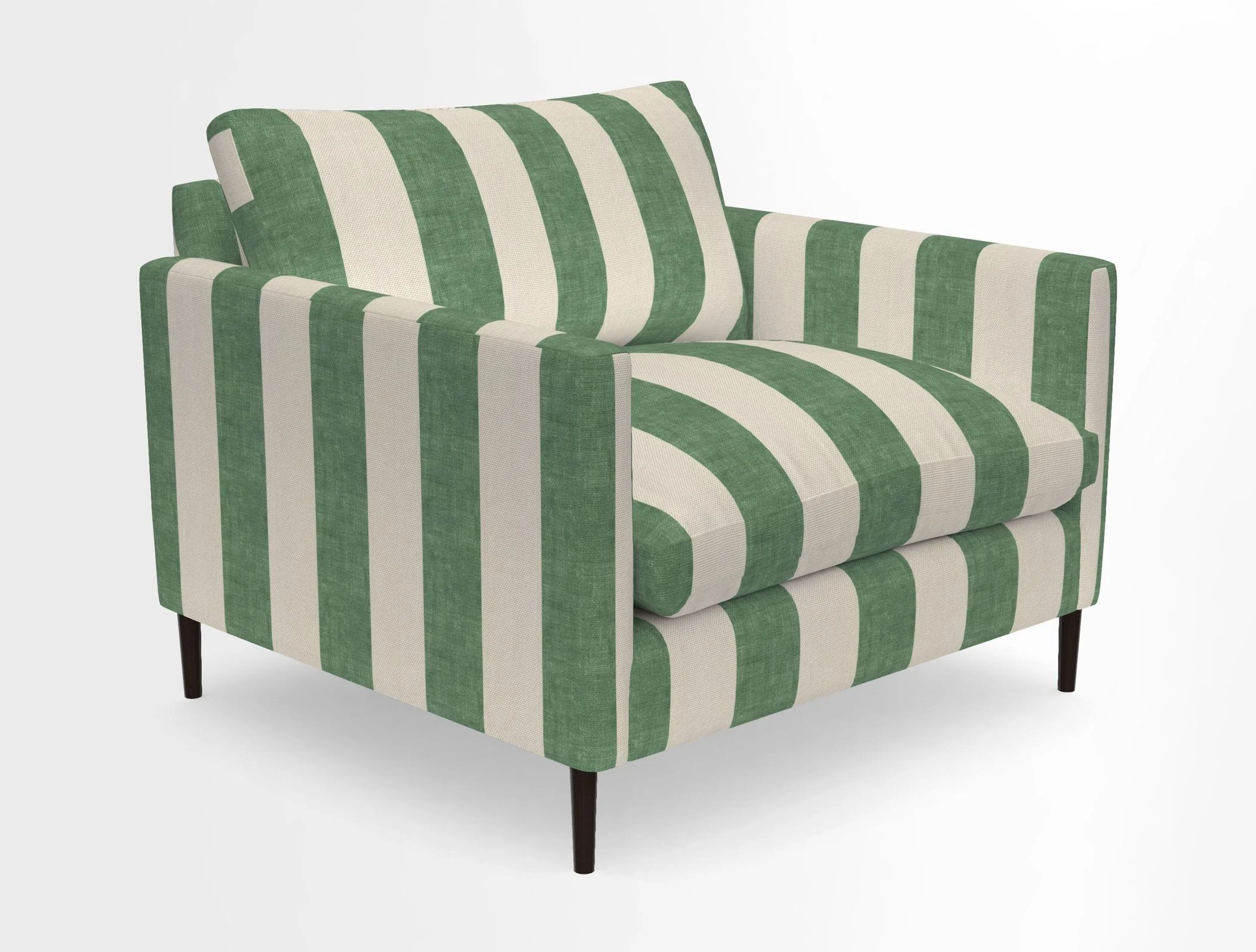 Heyshott Snuggler in Two Tone Plain Biscuit. Loose cover option available