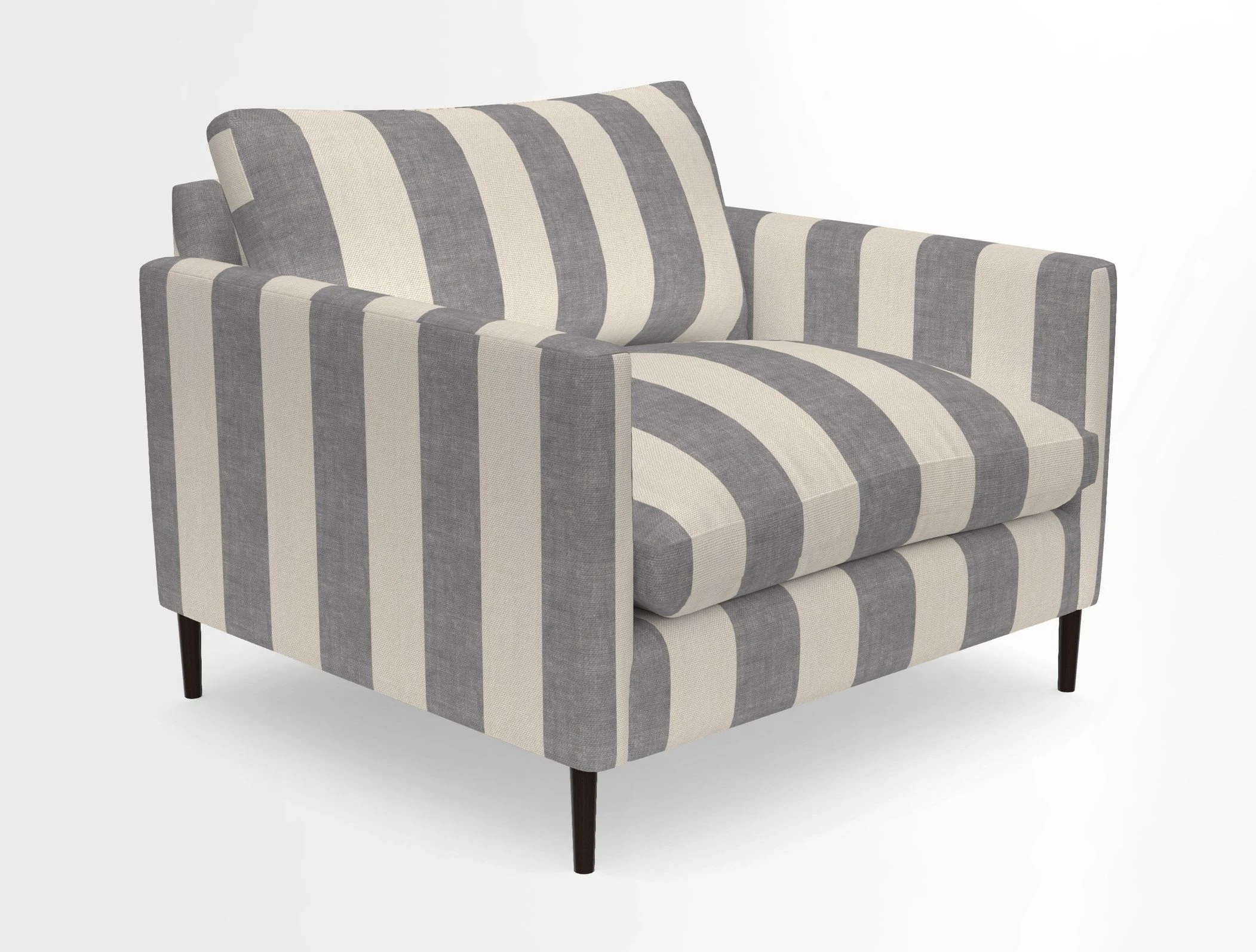Heyshott Snuggler in Two Tone Plain Biscuit. Loose cover option available