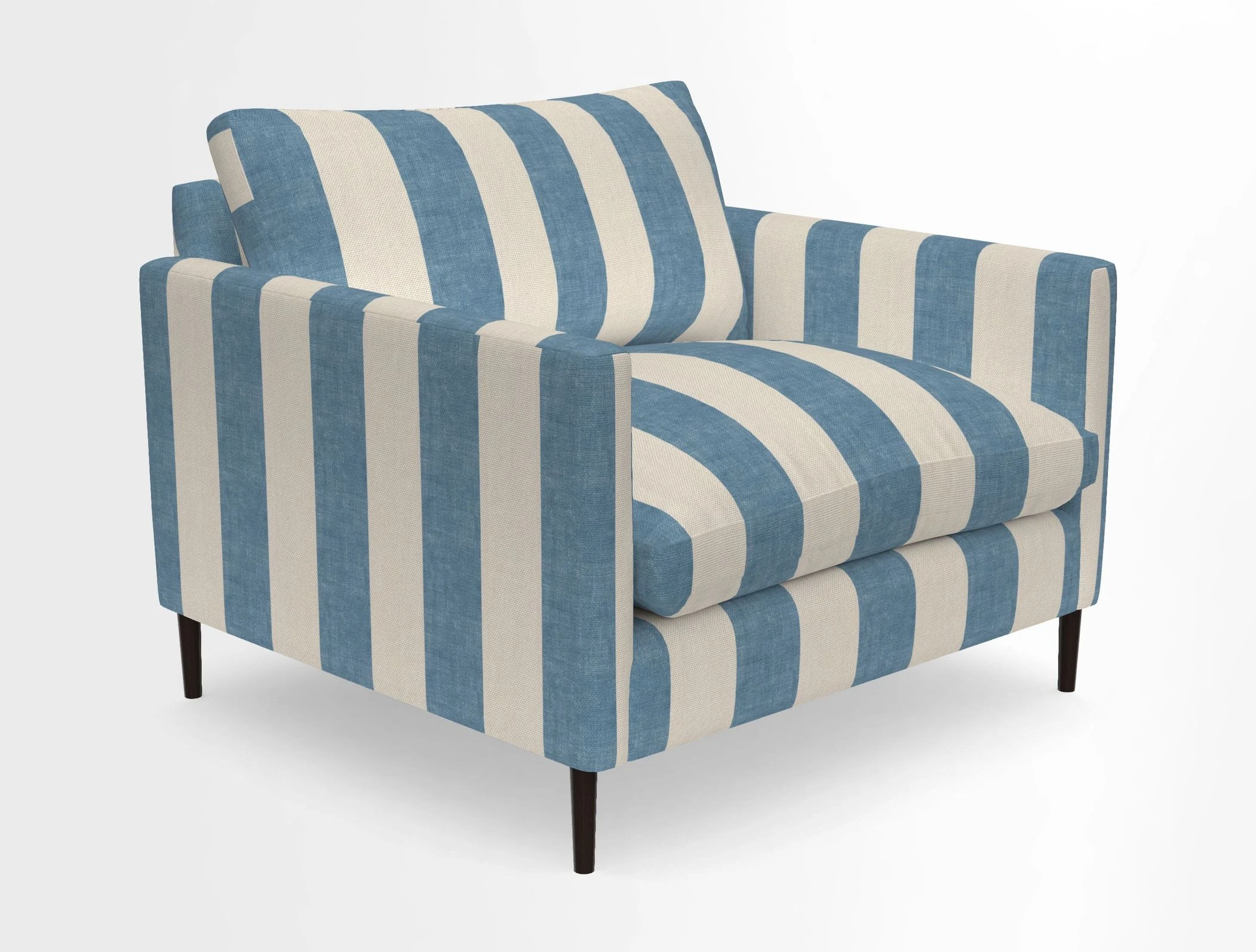 Heyshott Snuggler in Two Tone Plain Biscuit. Loose cover option available