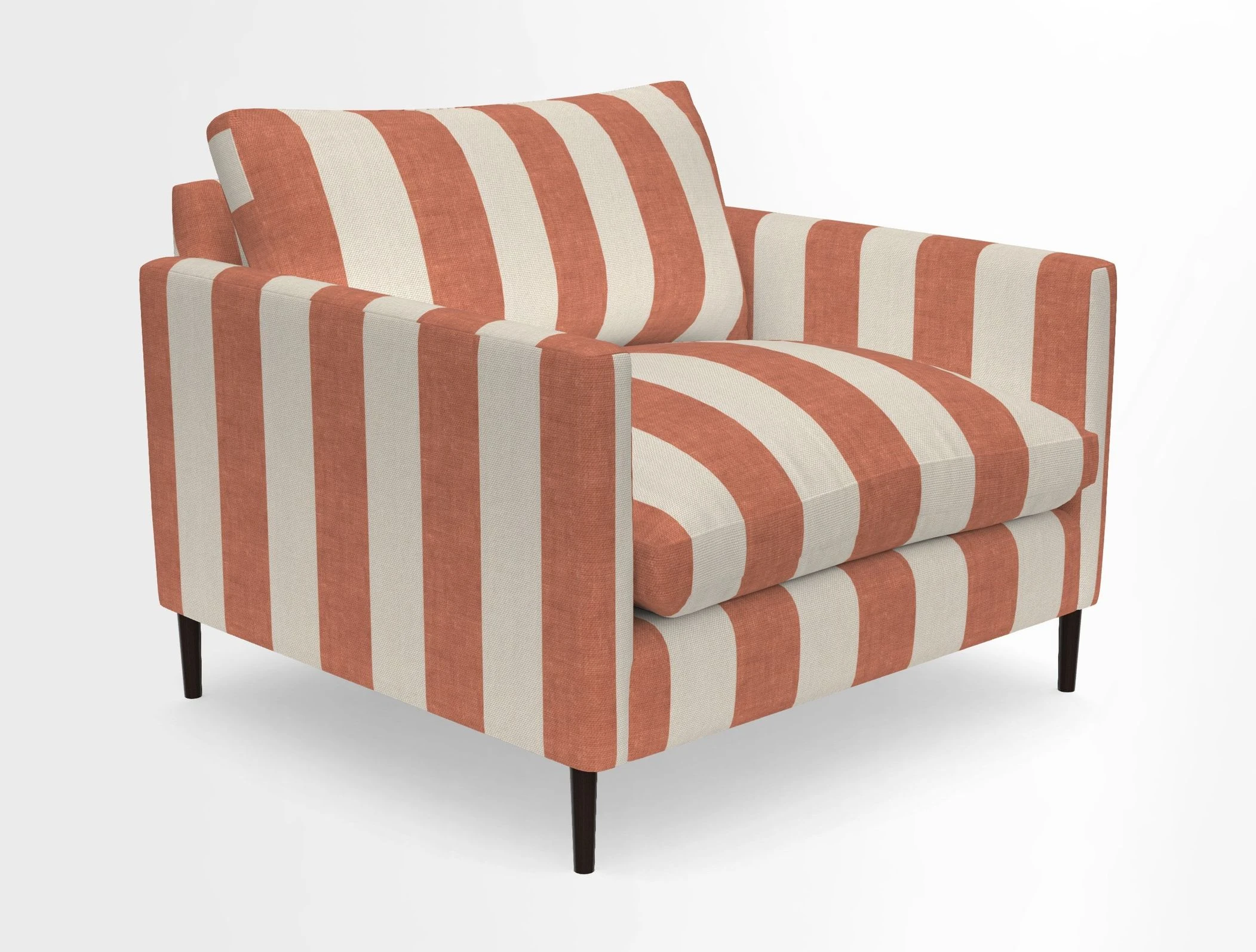 Heyshott Snuggler in Two Tone Plain Biscuit. Loose cover option available