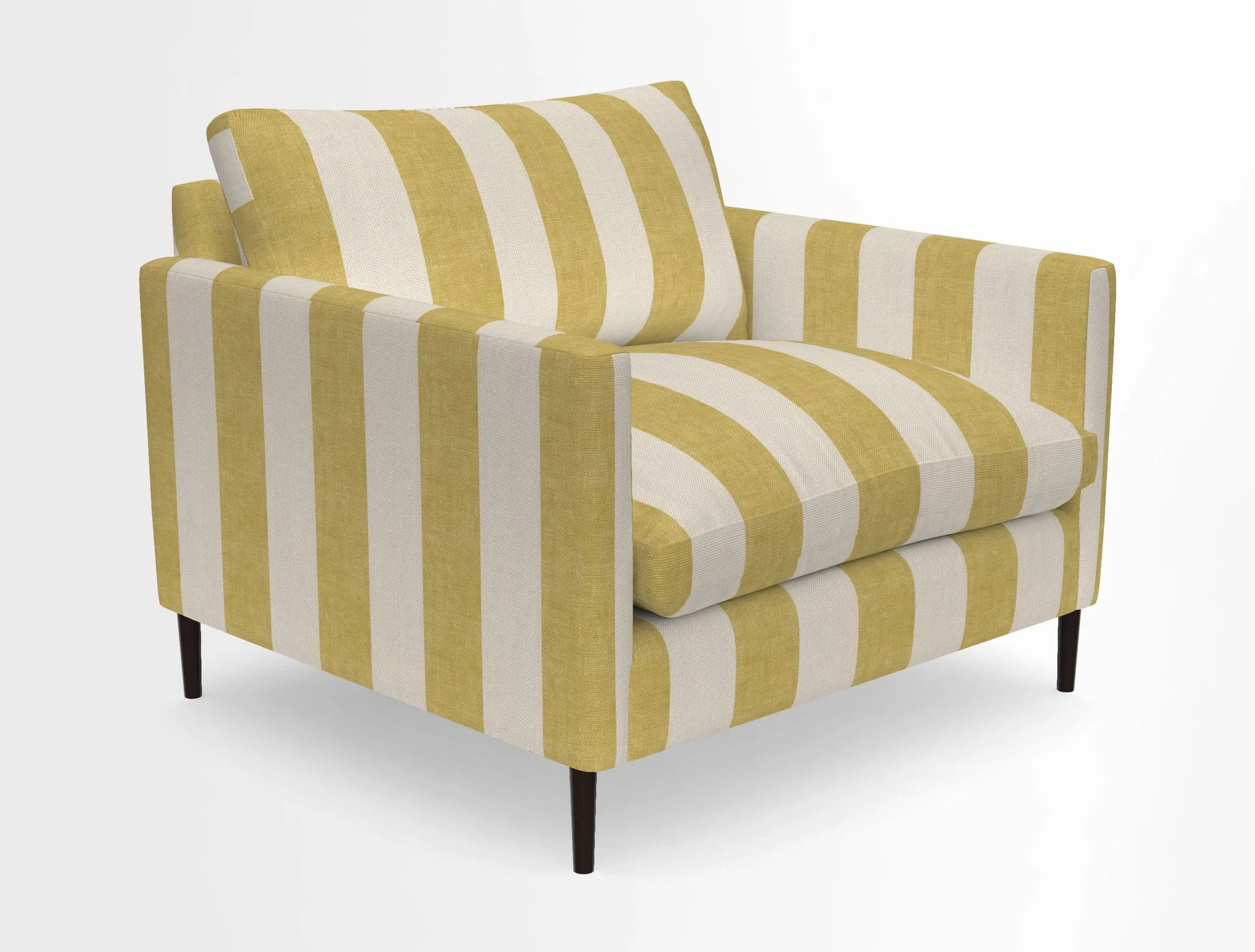 Heyshott Snuggler in Two Tone Plain Biscuit. Loose cover option available
