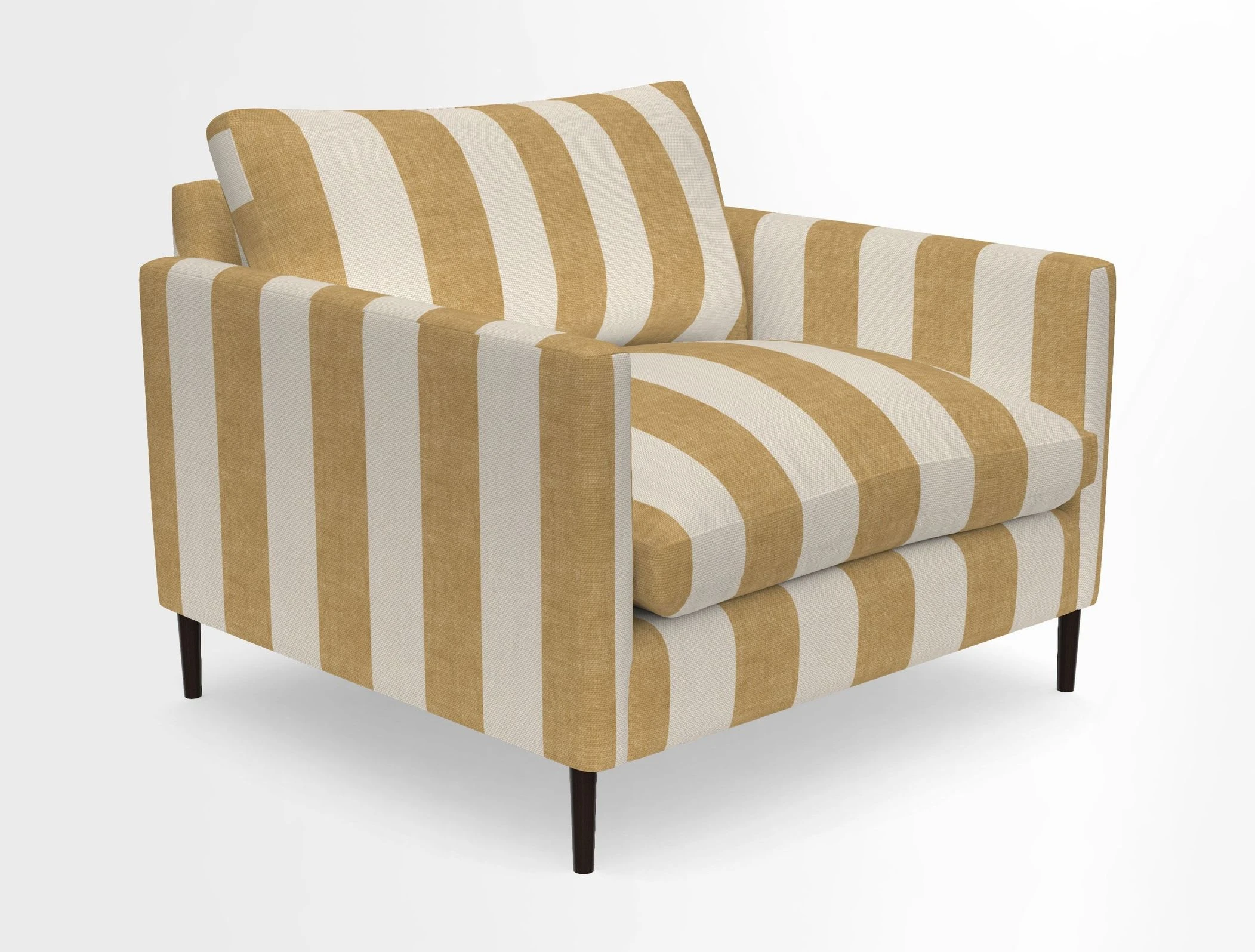 Heyshott Snuggler in Two Tone Plain Biscuit. Loose cover option available