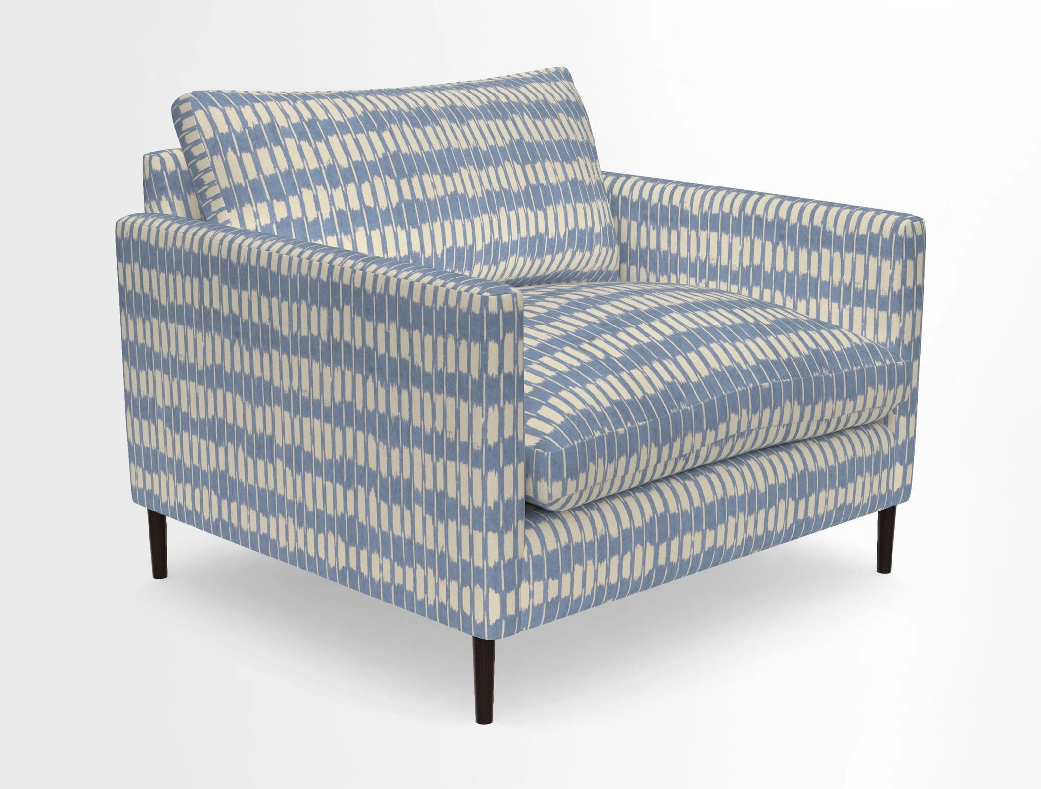 Heyshott Snuggler in Two Tone Plain Biscuit. Loose cover option available