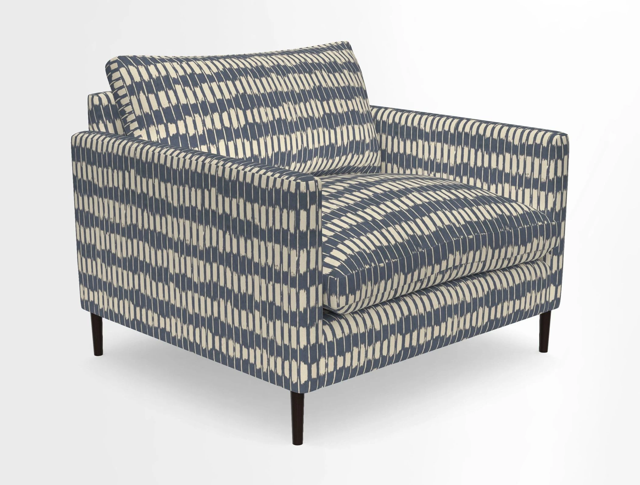 Heyshott Snuggler in Two Tone Plain Biscuit. Loose cover option available