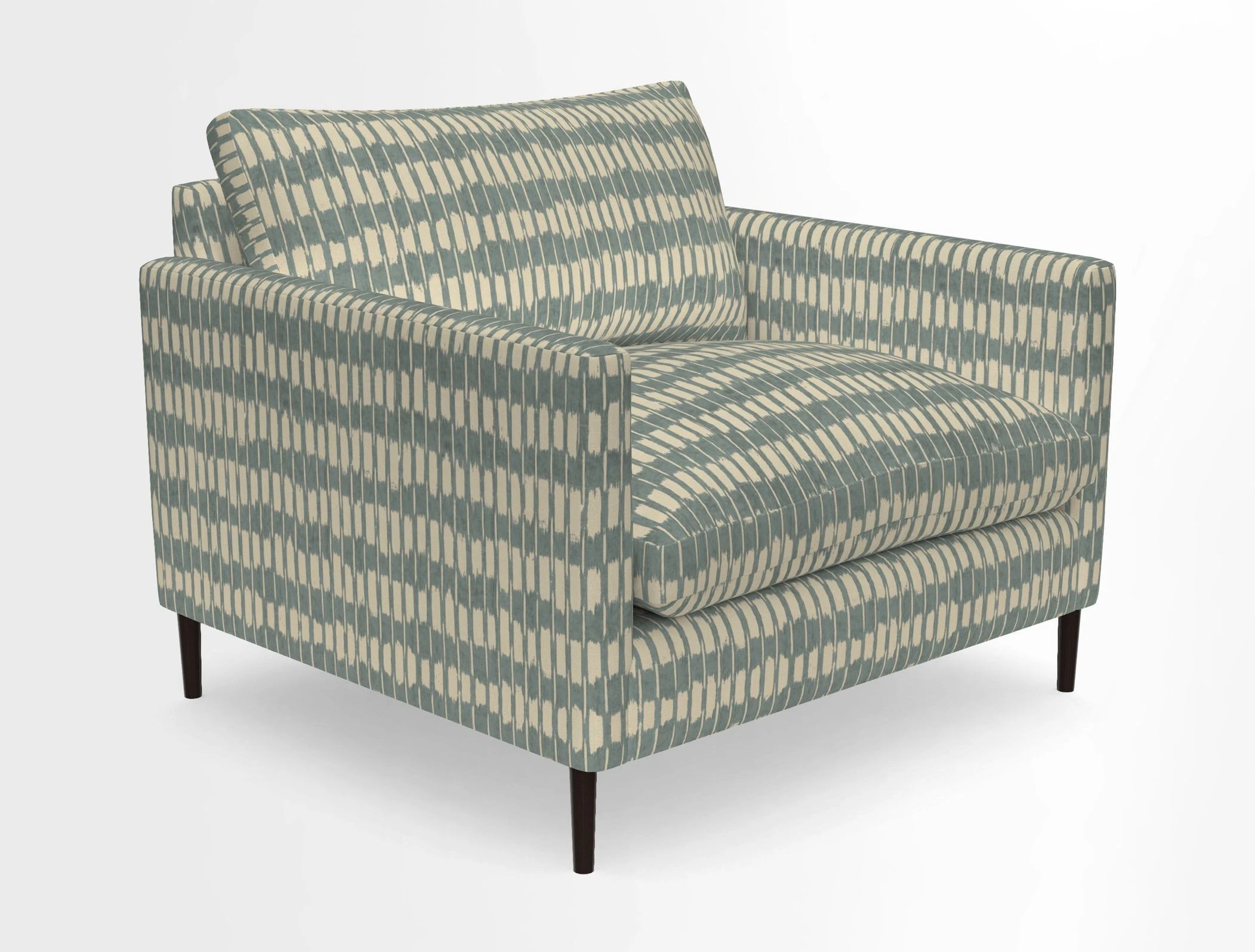 Heyshott Snuggler in Two Tone Plain Biscuit. Loose cover option available