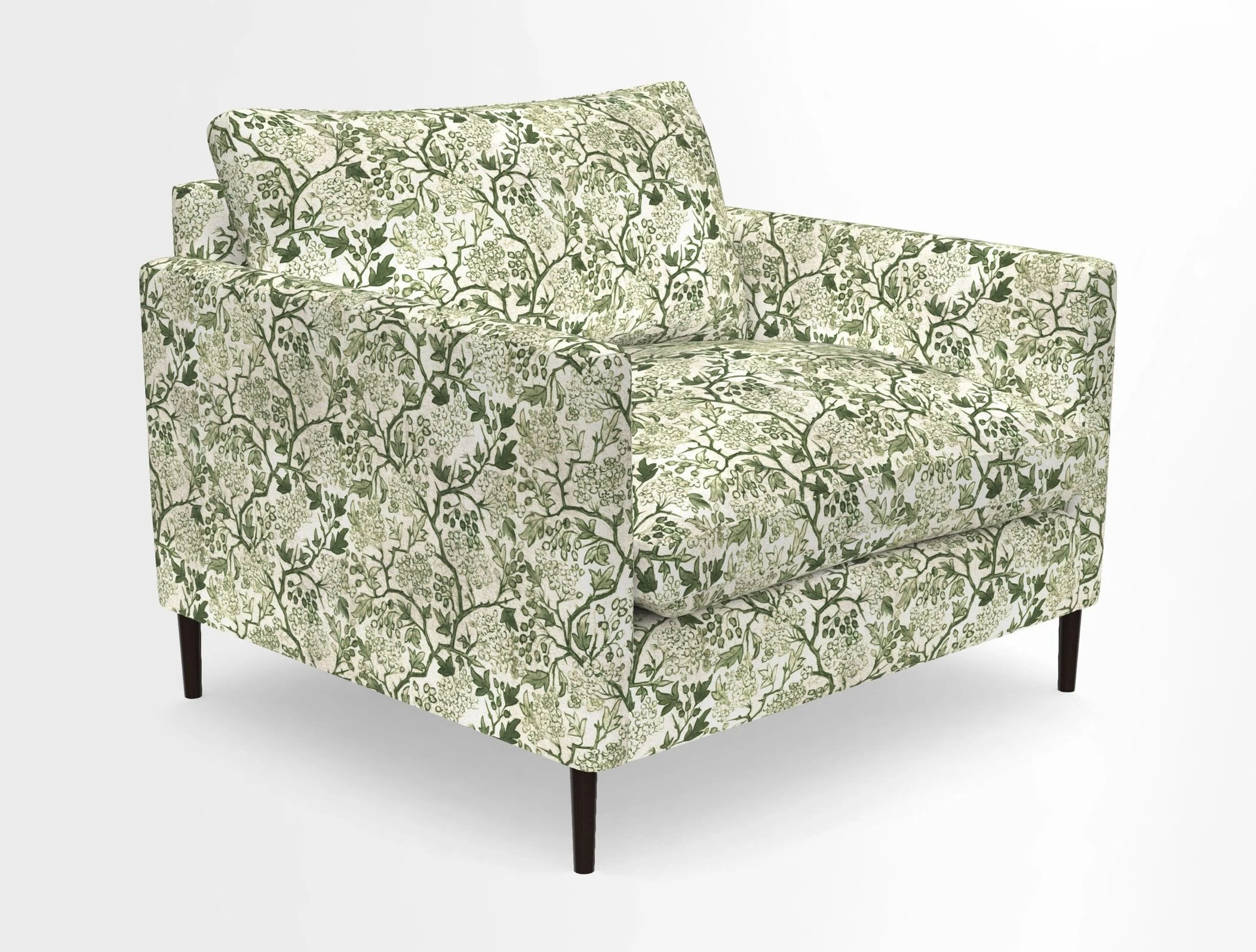 Heyshott Snuggler in Two Tone Plain Biscuit. Loose cover option available