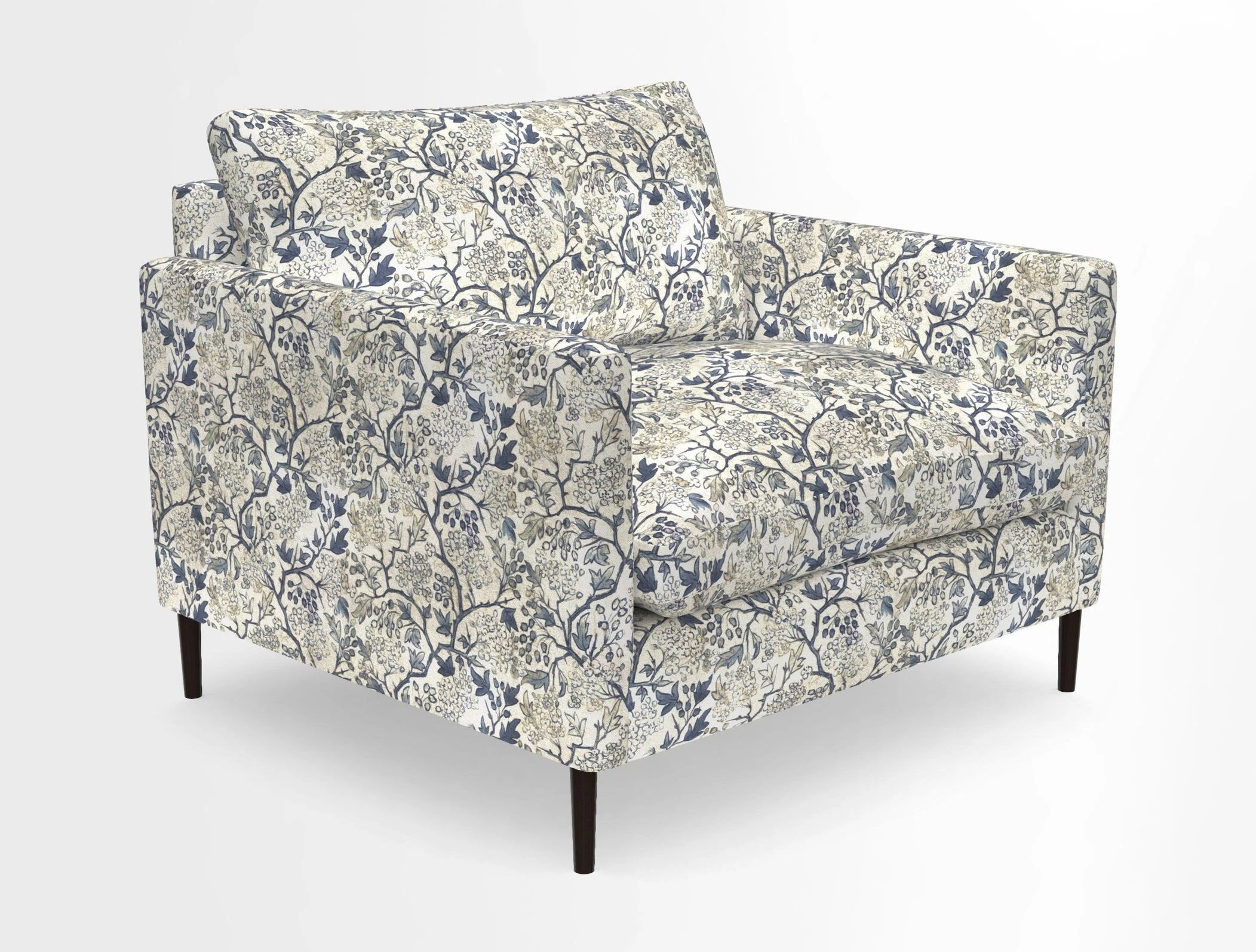 Heyshott Snuggler in Two Tone Plain Biscuit. Loose cover option available