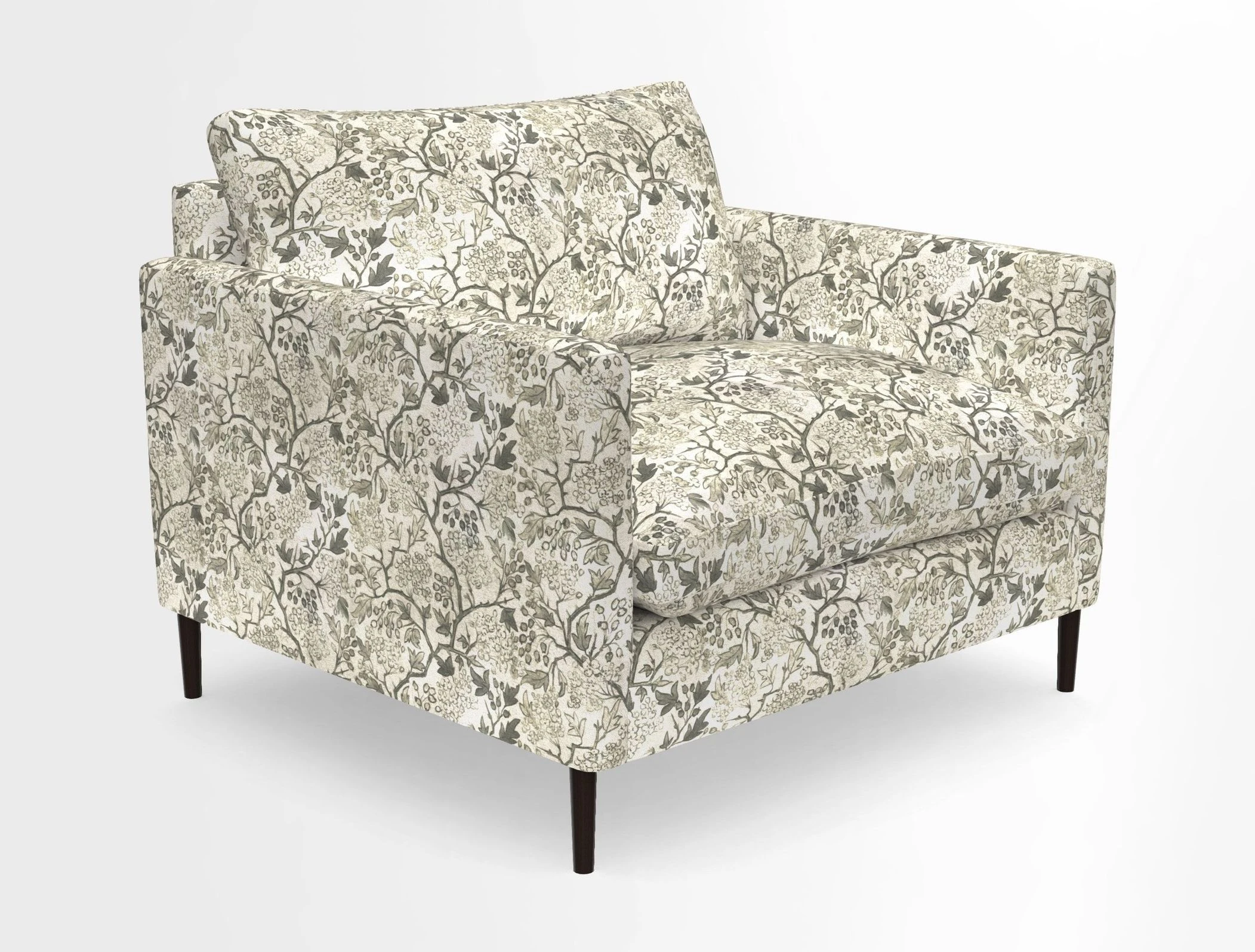 Heyshott Snuggler in Two Tone Plain Biscuit. Loose cover option available