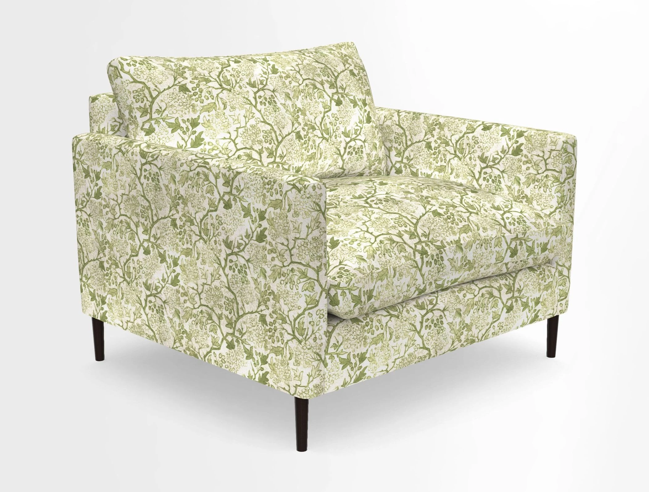 Heyshott Snuggler in Two Tone Plain Biscuit. Loose cover option available