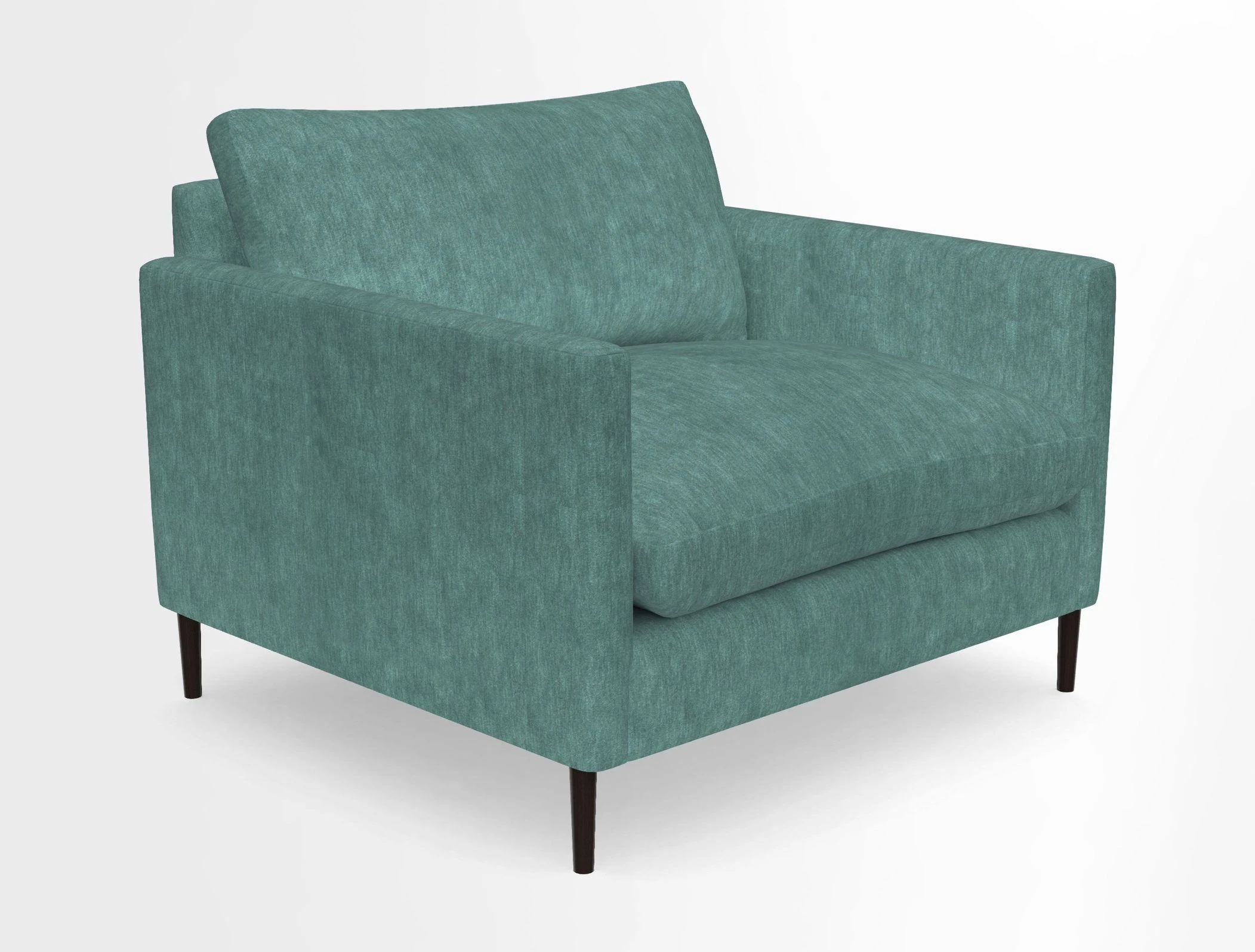 Heyshott Snuggler in Two Tone Plain Biscuit. Loose cover option available