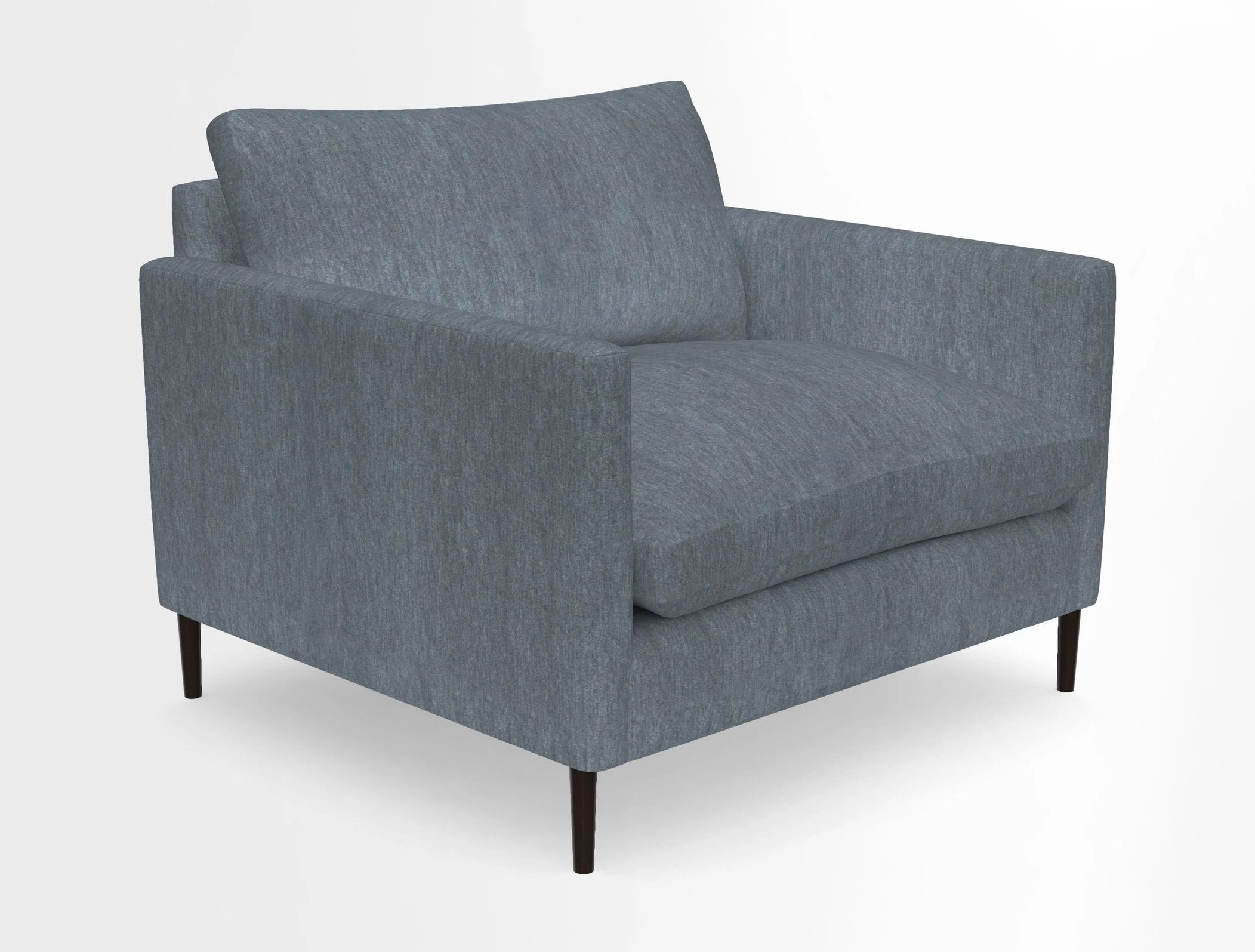 Heyshott Snuggler in Two Tone Plain Biscuit. Loose cover option available