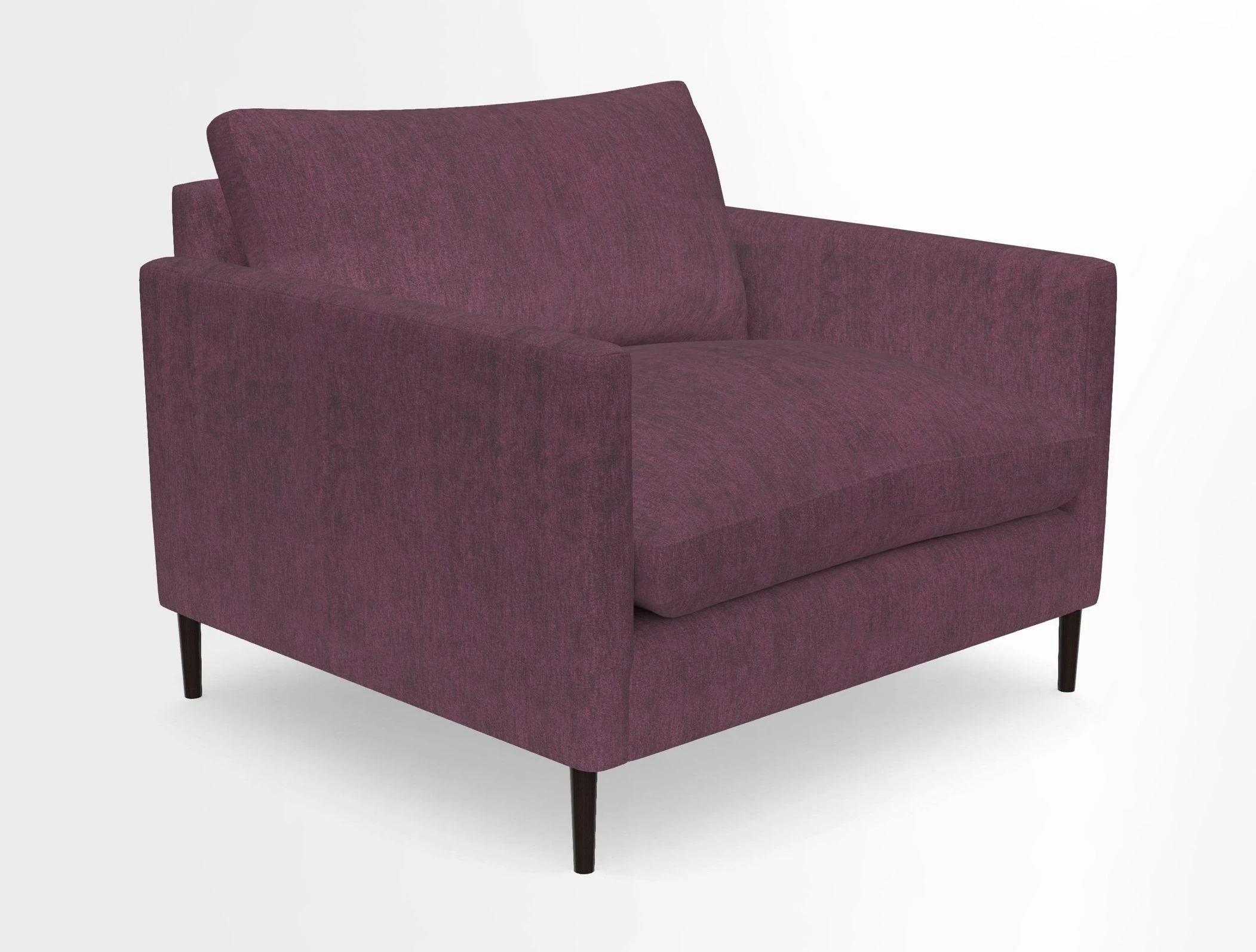 Heyshott Snuggler in Two Tone Plain Biscuit. Loose cover option available