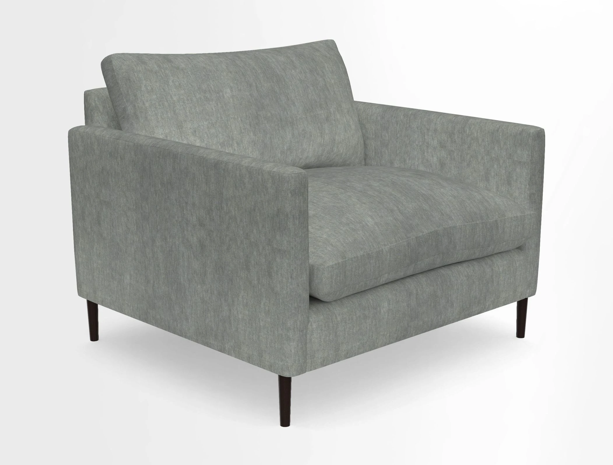 Heyshott Snuggler in Two Tone Plain Biscuit. Loose cover option available