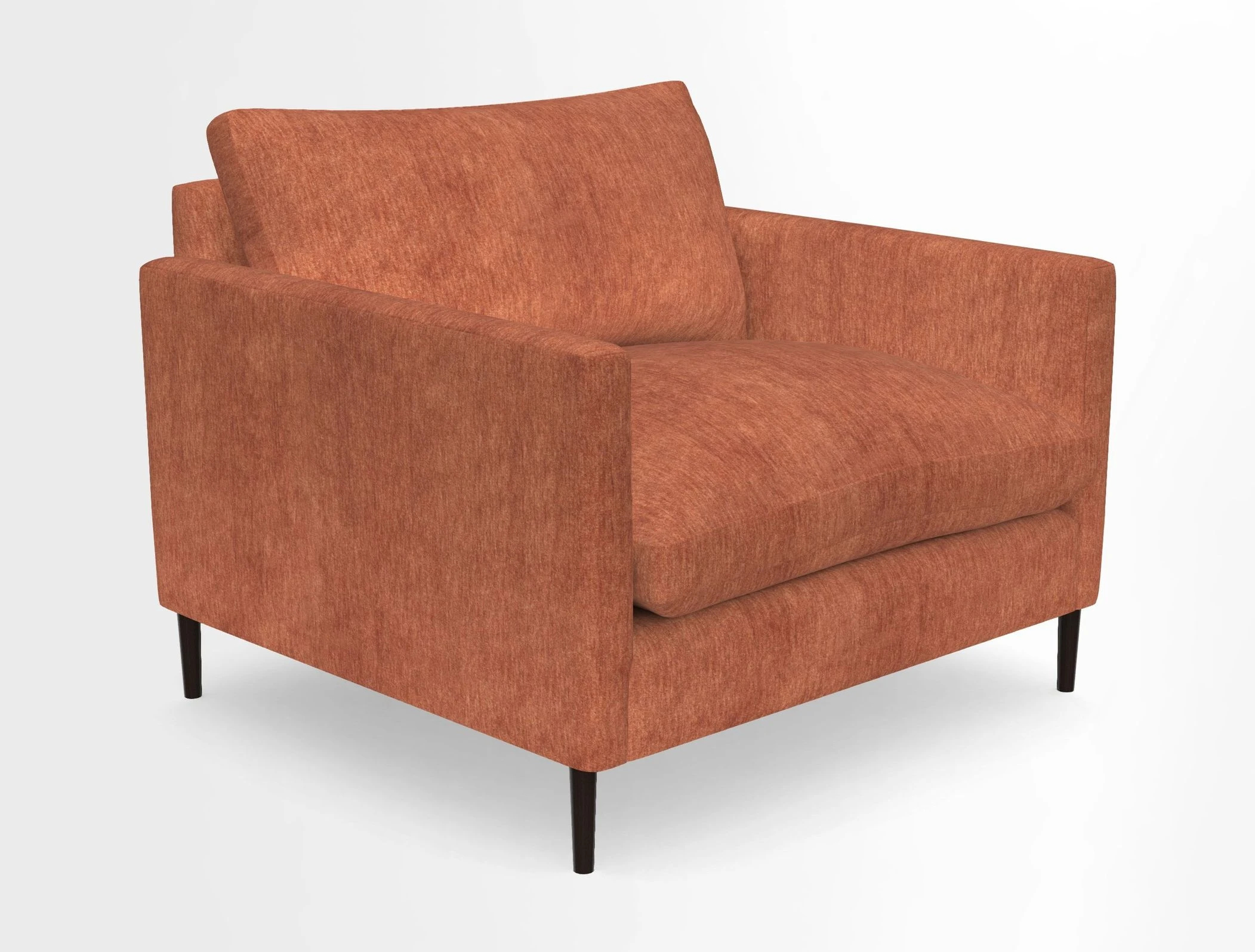 Heyshott Snuggler in Two Tone Plain Biscuit. Loose cover option available
