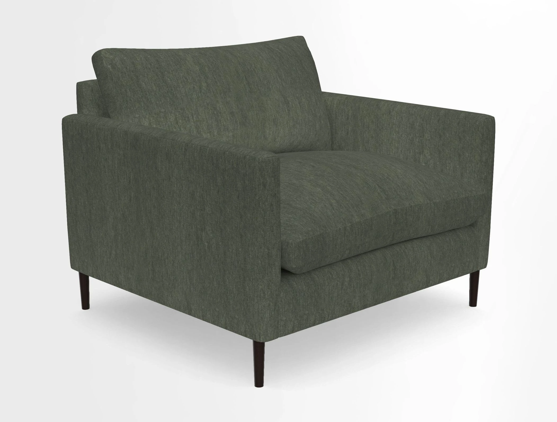 Heyshott Snuggler in Two Tone Plain Biscuit. Loose cover option available