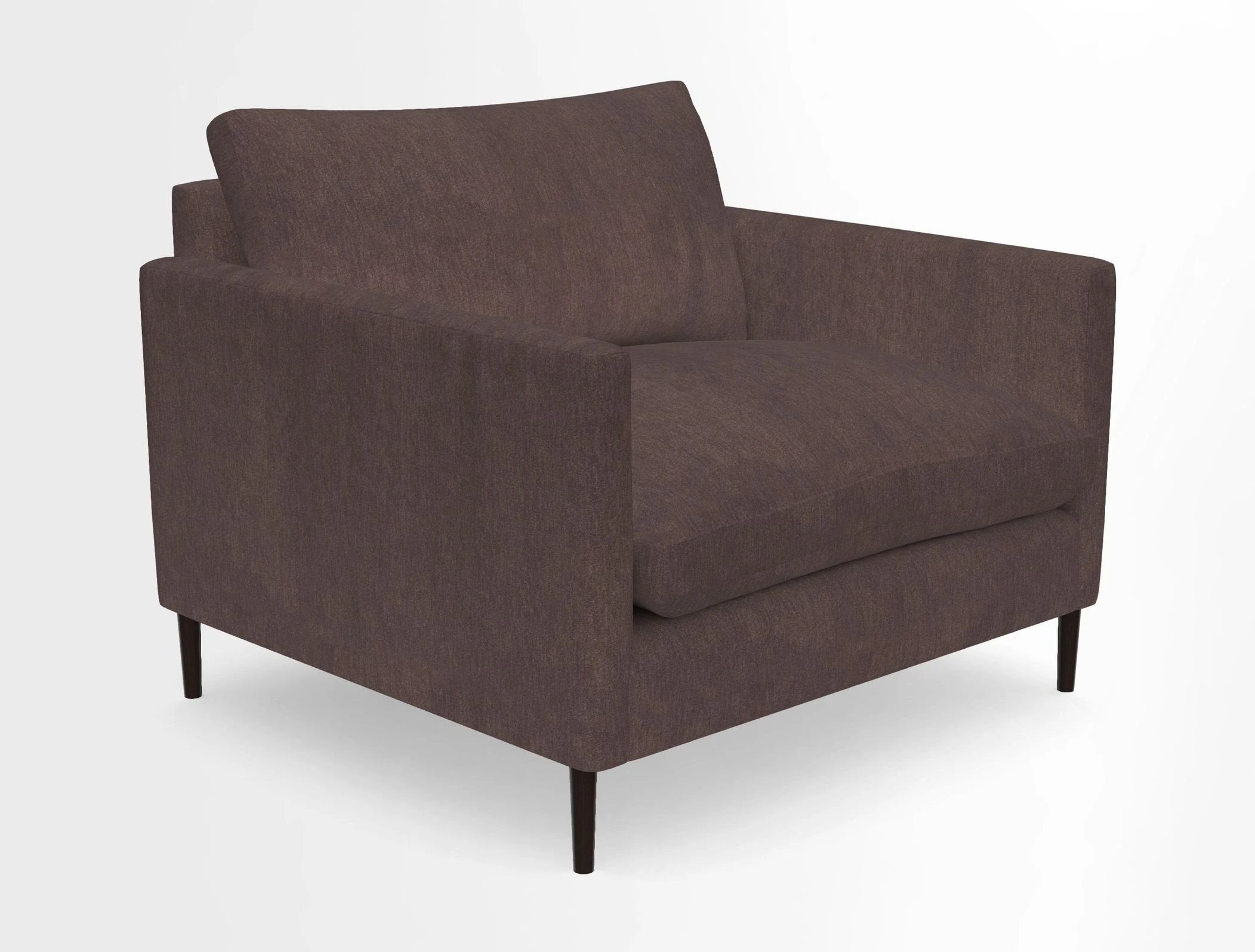 Heyshott Snuggler in Two Tone Plain Biscuit. Loose cover option available