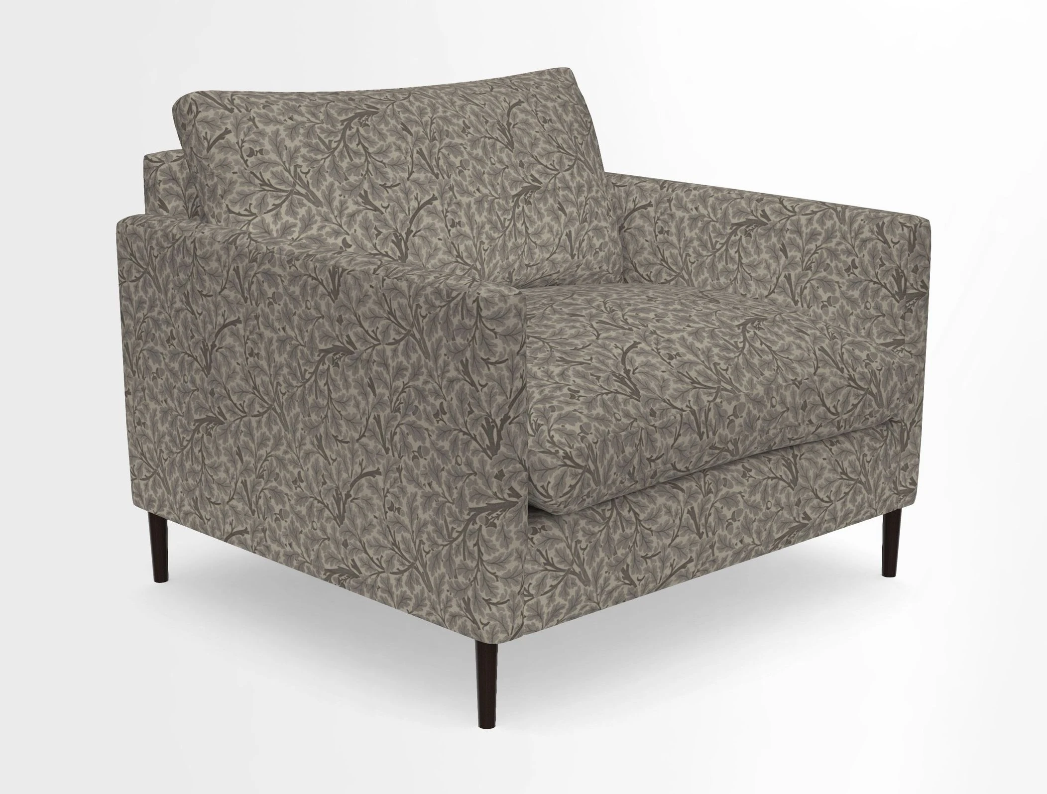 Heyshott Snuggler in Two Tone Plain Biscuit. Loose cover option available