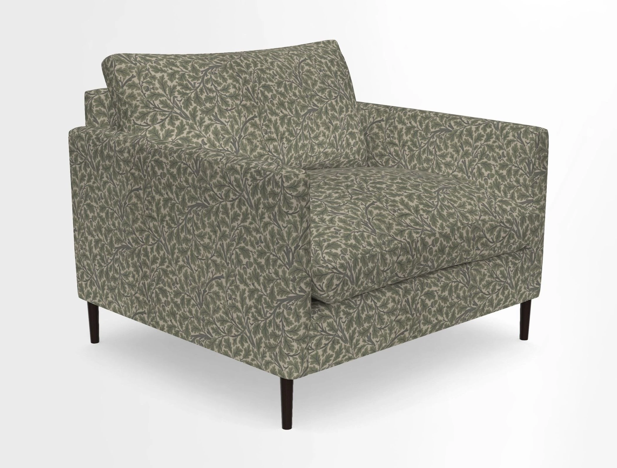 Heyshott Snuggler in Two Tone Plain Biscuit. Loose cover option available