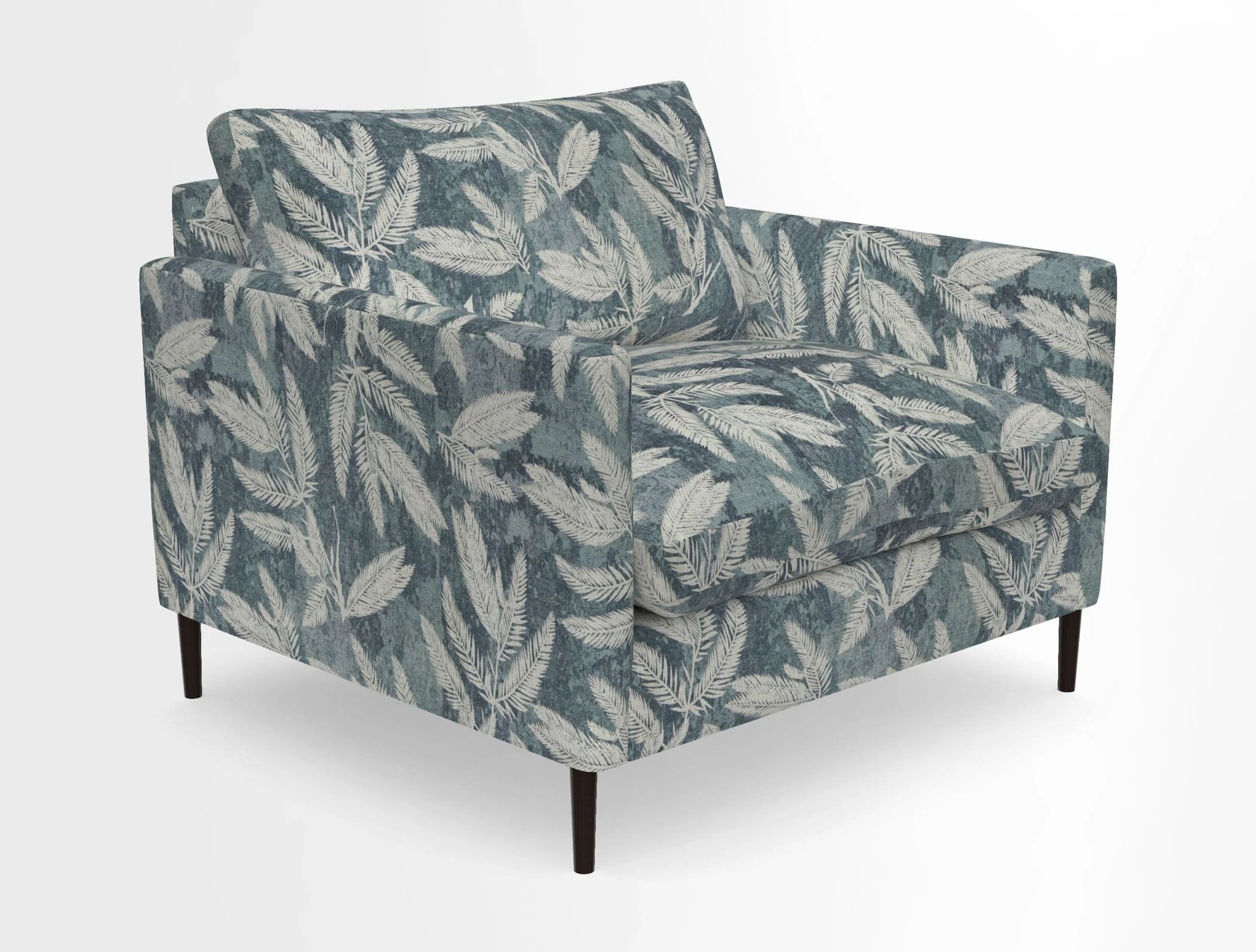 Heyshott Snuggler in Two Tone Plain Biscuit. Loose cover option available