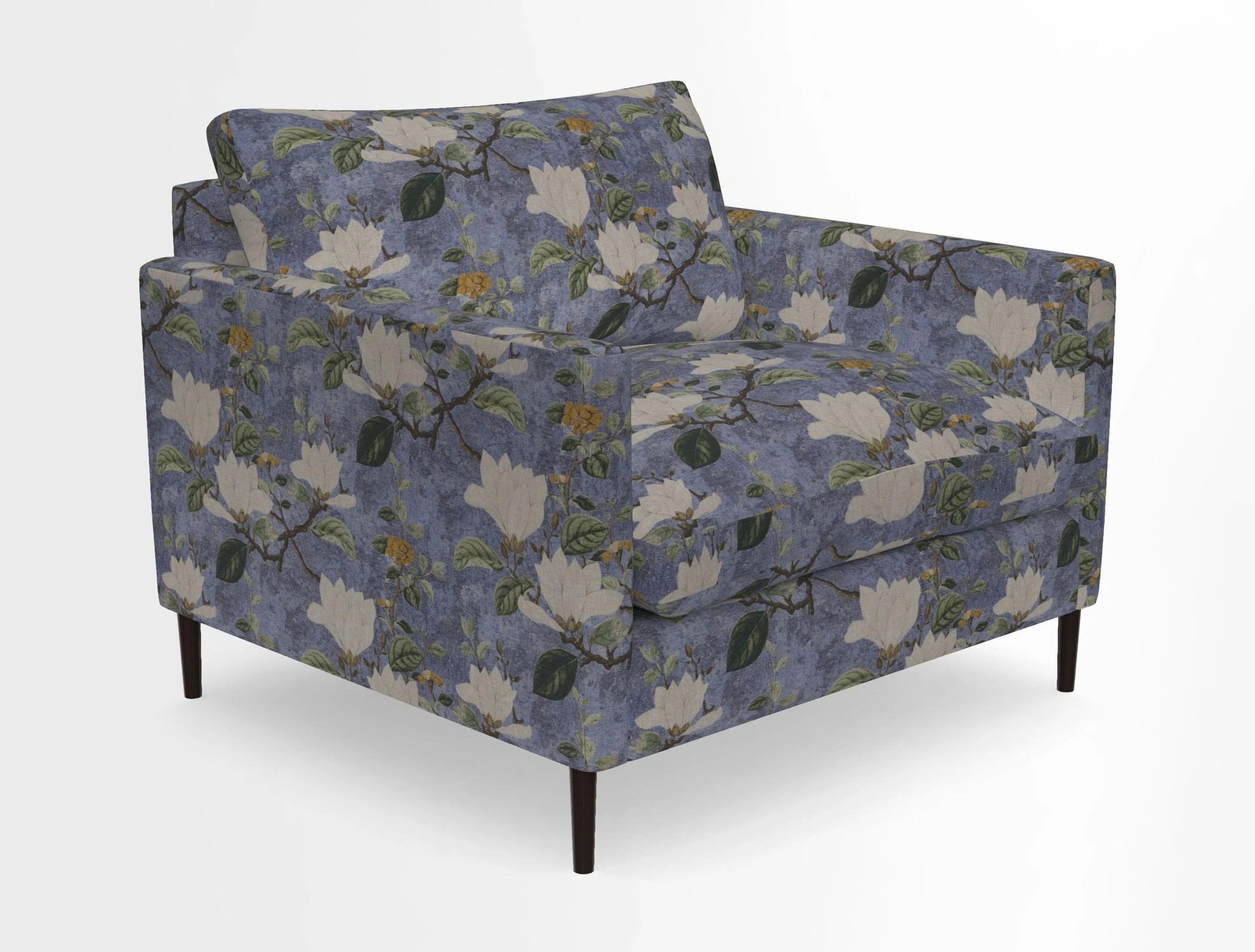 Heyshott Snuggler in Two Tone Plain Biscuit. Loose cover option available