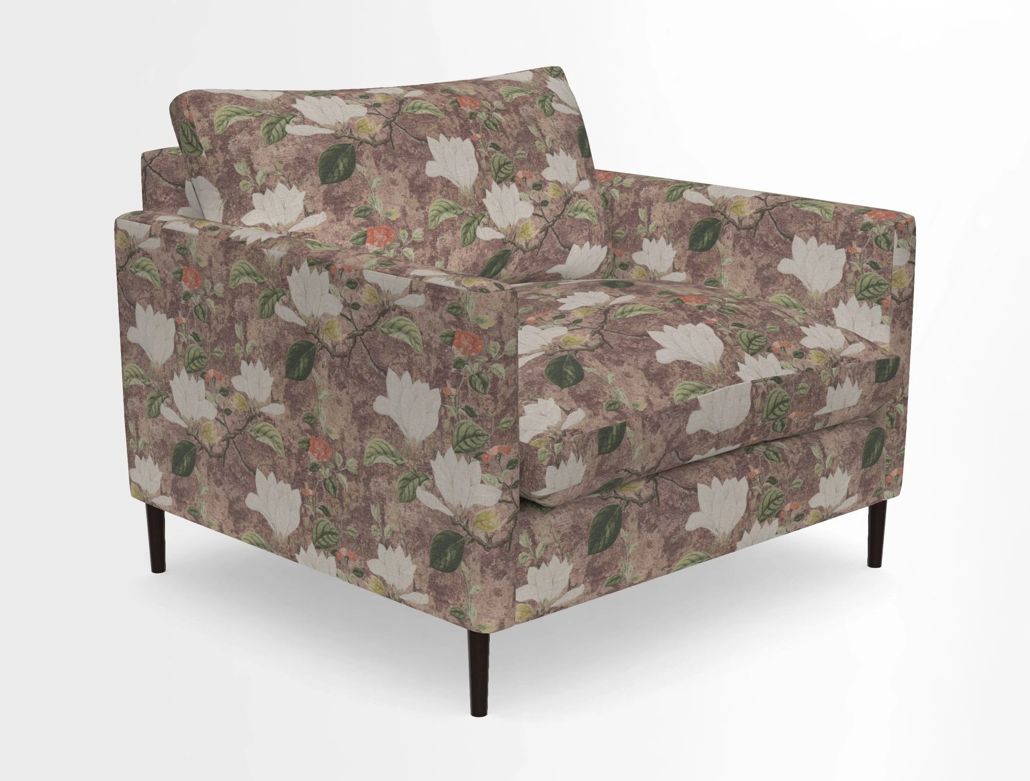 Heyshott Snuggler in Two Tone Plain Biscuit. Loose cover option available