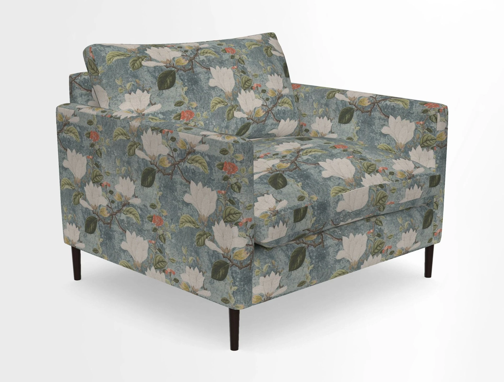 Heyshott Snuggler in Two Tone Plain Biscuit. Loose cover option available