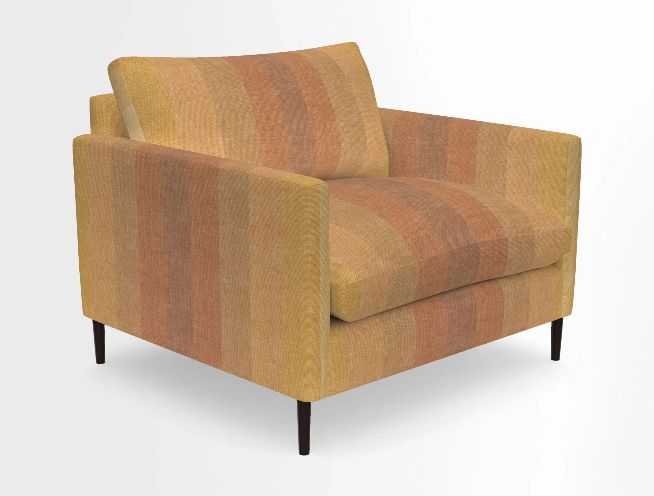 Heyshott Snuggler in Two Tone Plain Biscuit. Loose cover option available