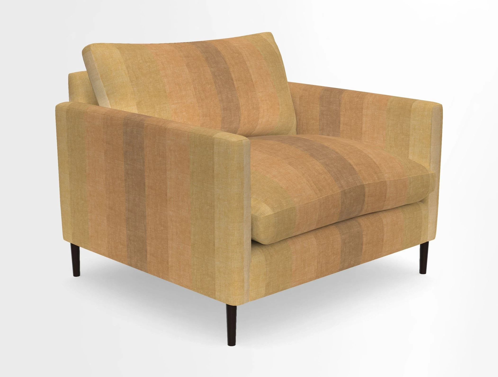 Heyshott Snuggler in Two Tone Plain Biscuit. Loose cover option available