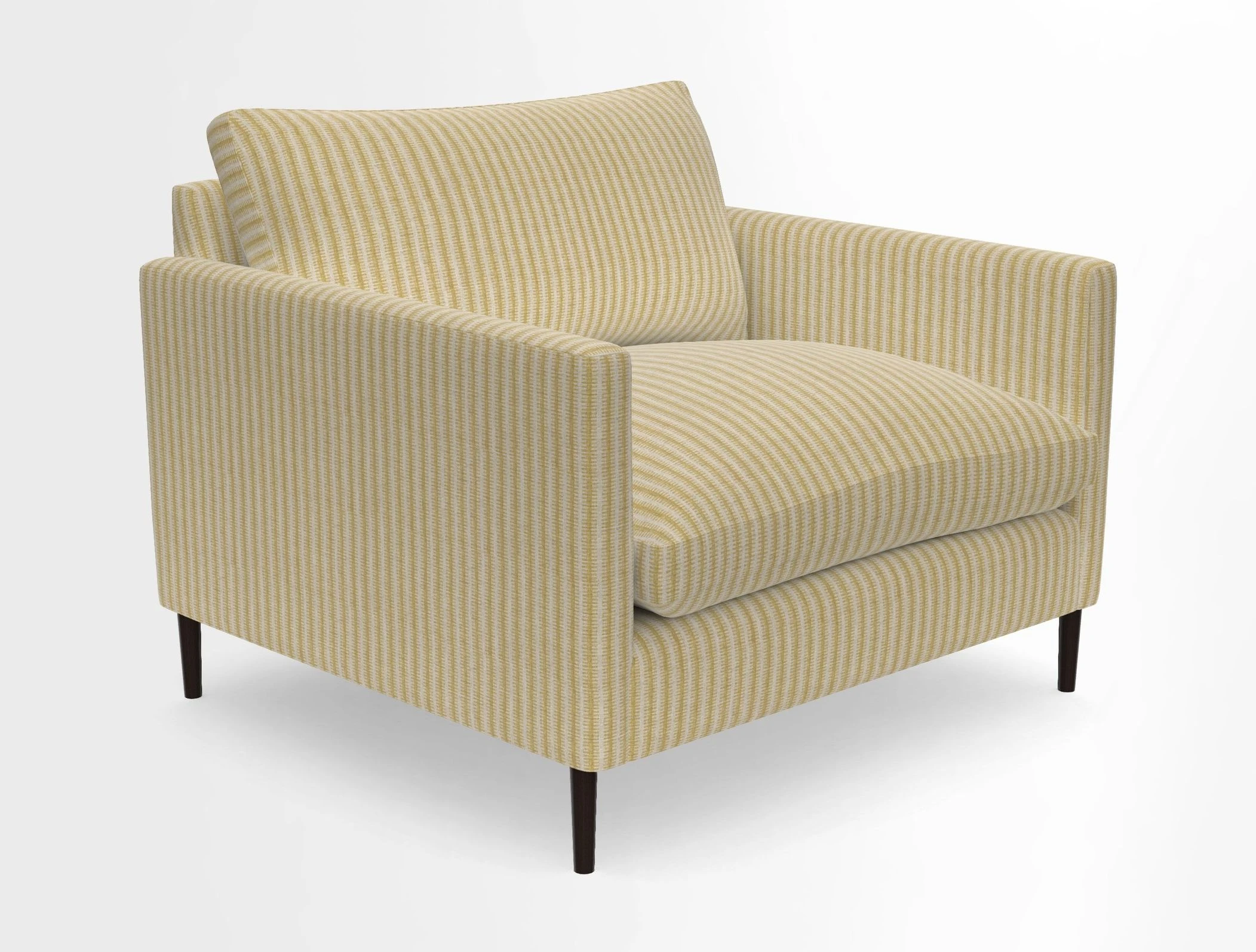 Heyshott Snuggler in Two Tone Plain Biscuit. Loose cover option available