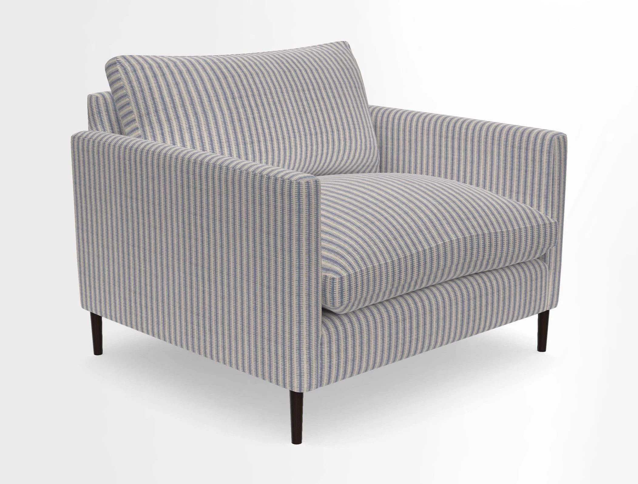 Heyshott Snuggler in Two Tone Plain Biscuit. Loose cover option available