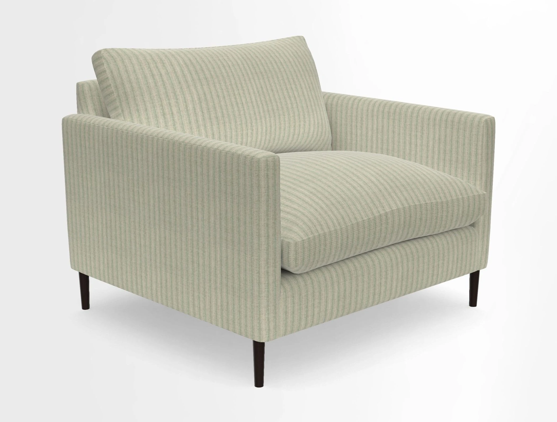 Heyshott Snuggler in Two Tone Plain Biscuit. Loose cover option available