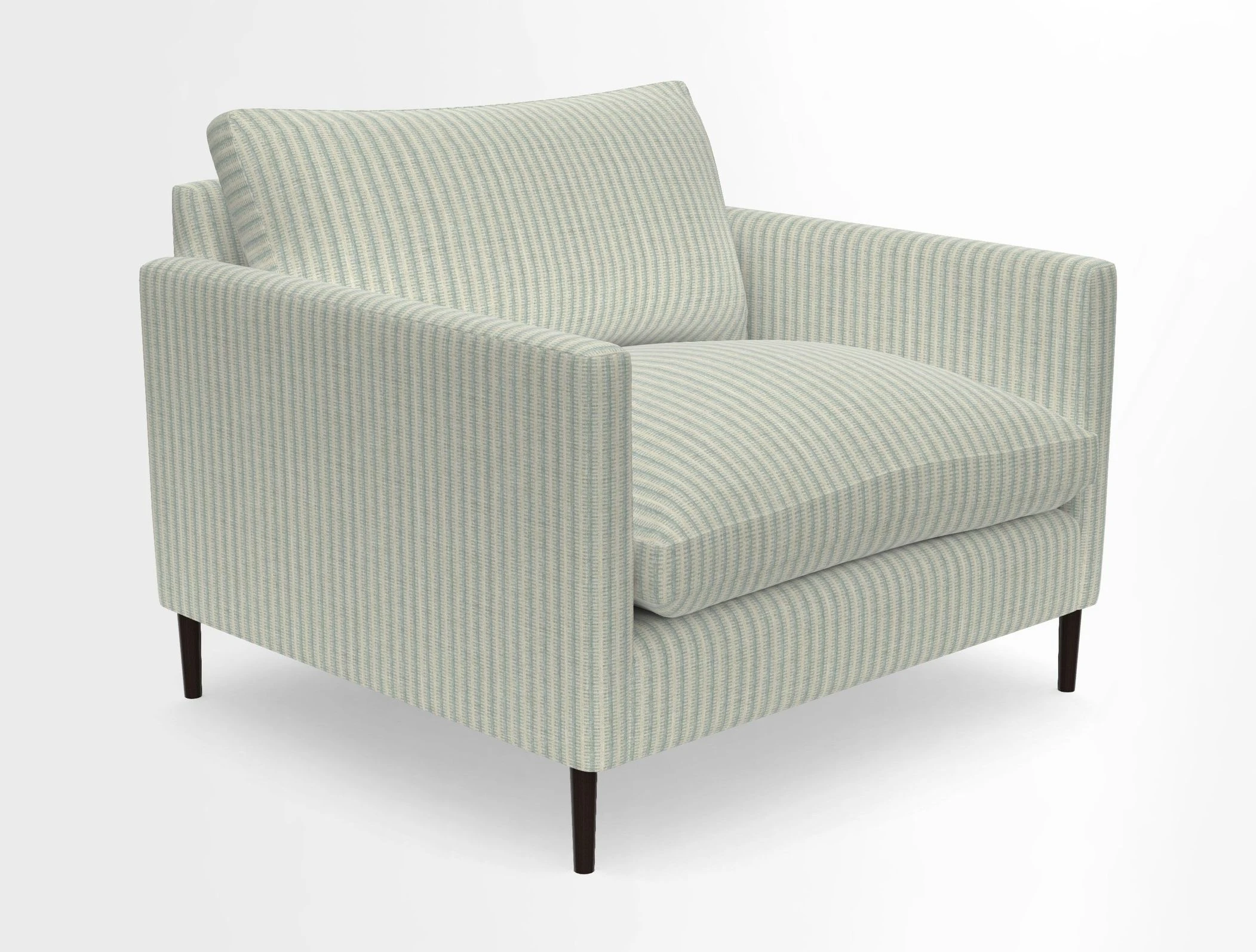 Heyshott Snuggler in Two Tone Plain Biscuit. Loose cover option available