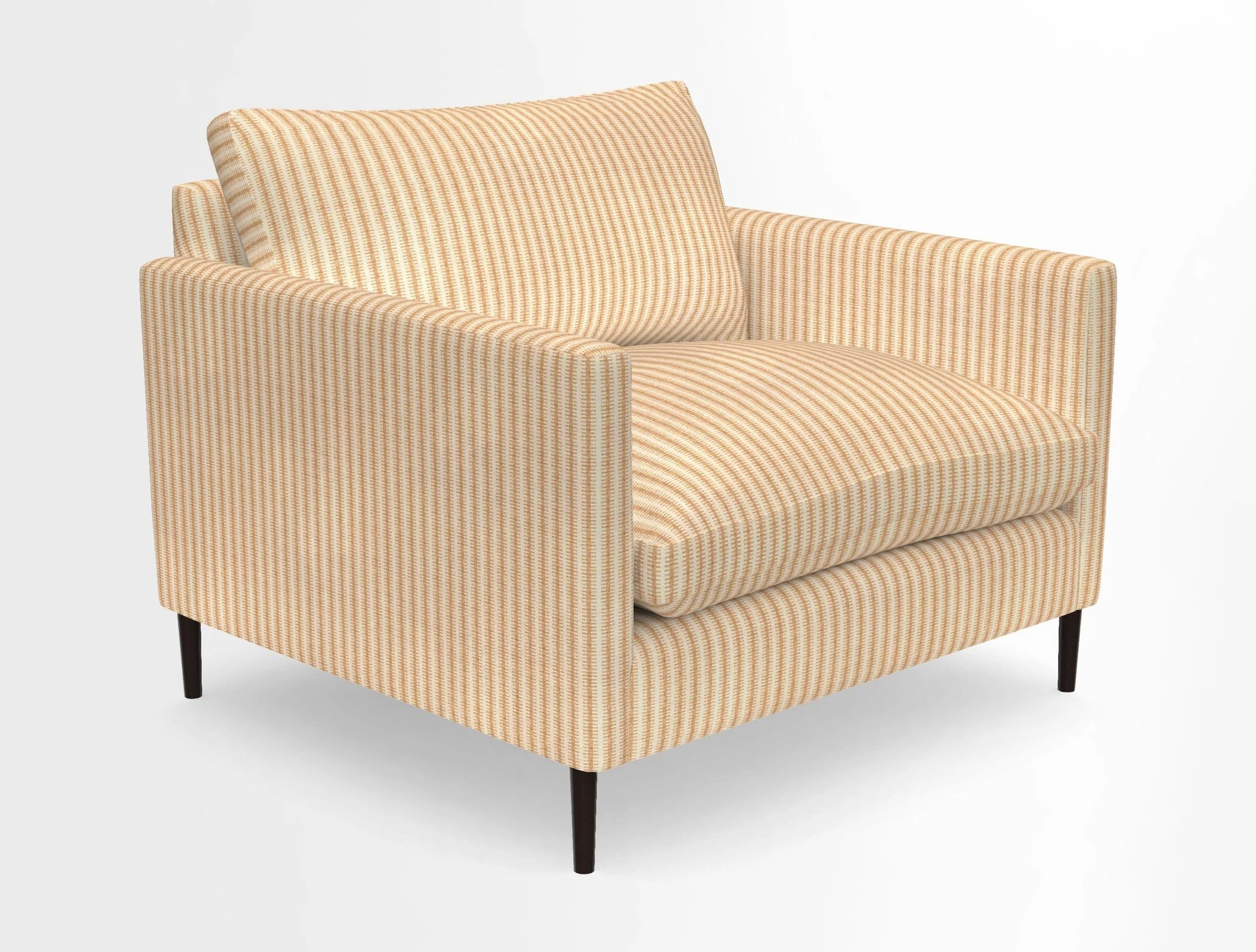 Heyshott Snuggler in Two Tone Plain Biscuit. Loose cover option available