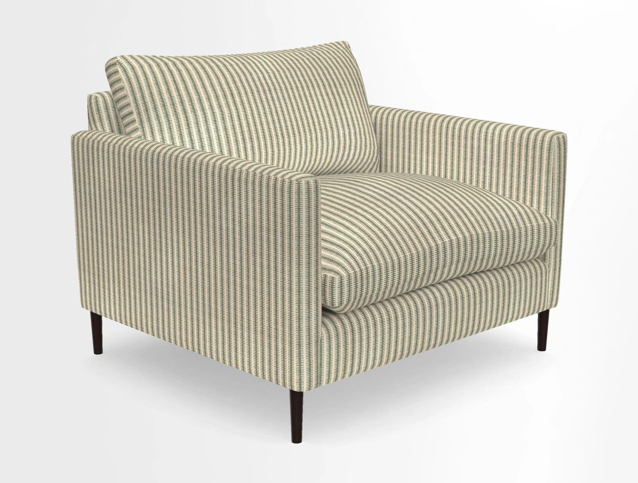 Heyshott Snuggler in Two Tone Plain Biscuit. Loose cover option available