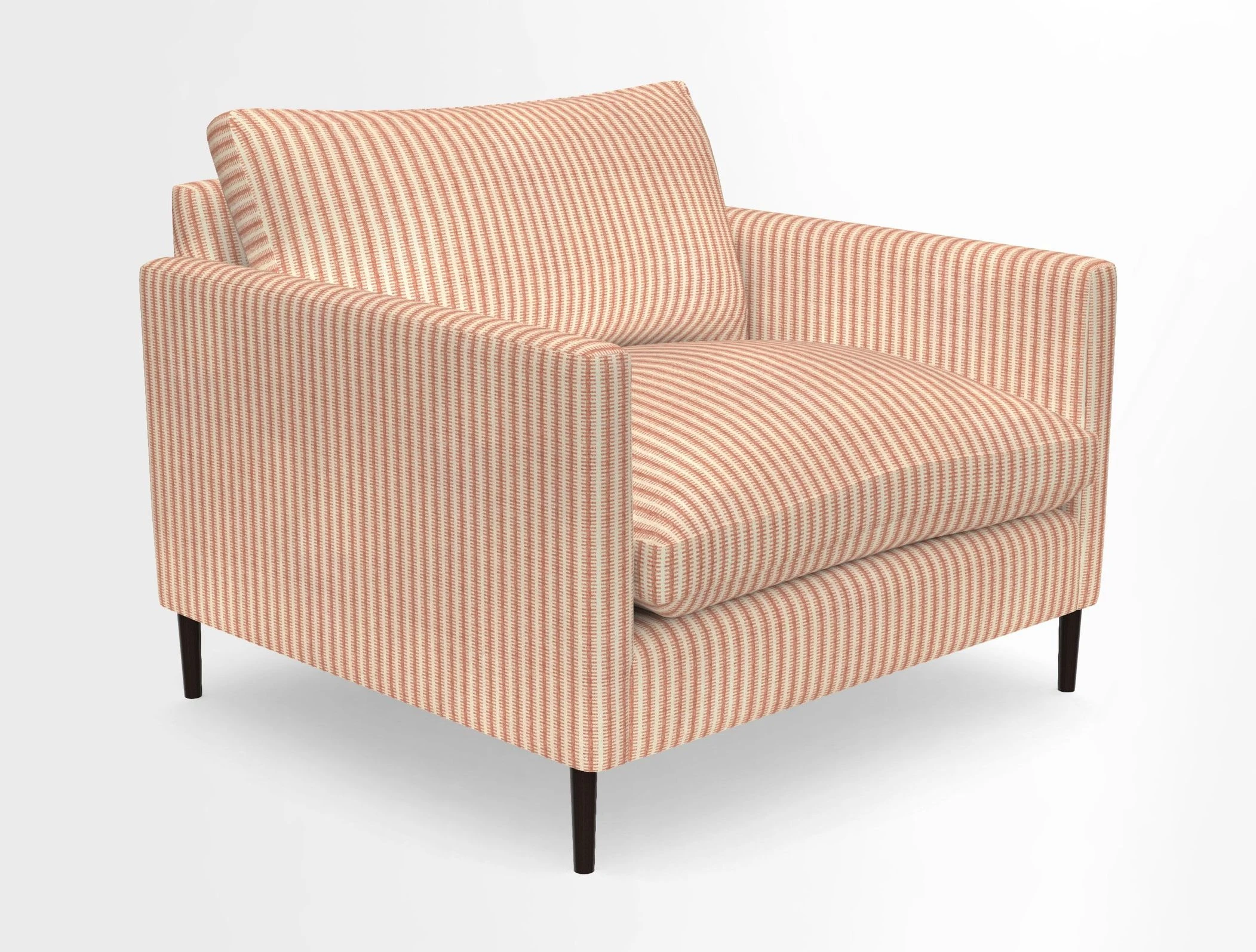 Heyshott Snuggler in Two Tone Plain Biscuit. Loose cover option available