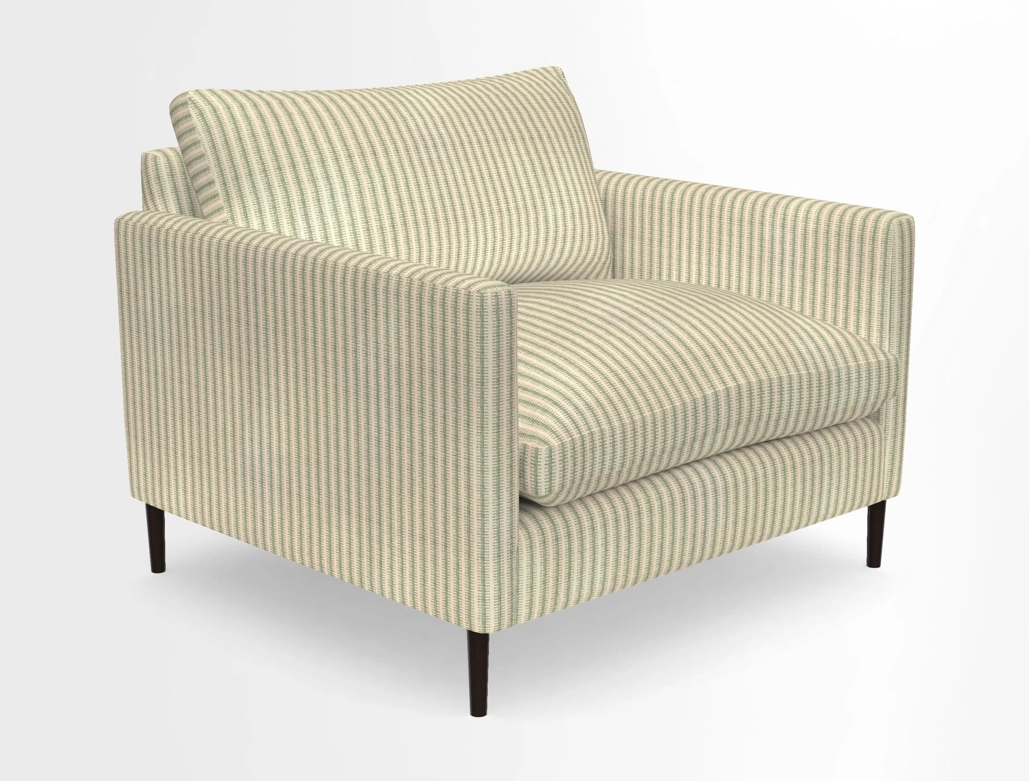 Heyshott Snuggler in Two Tone Plain Biscuit. Loose cover option available