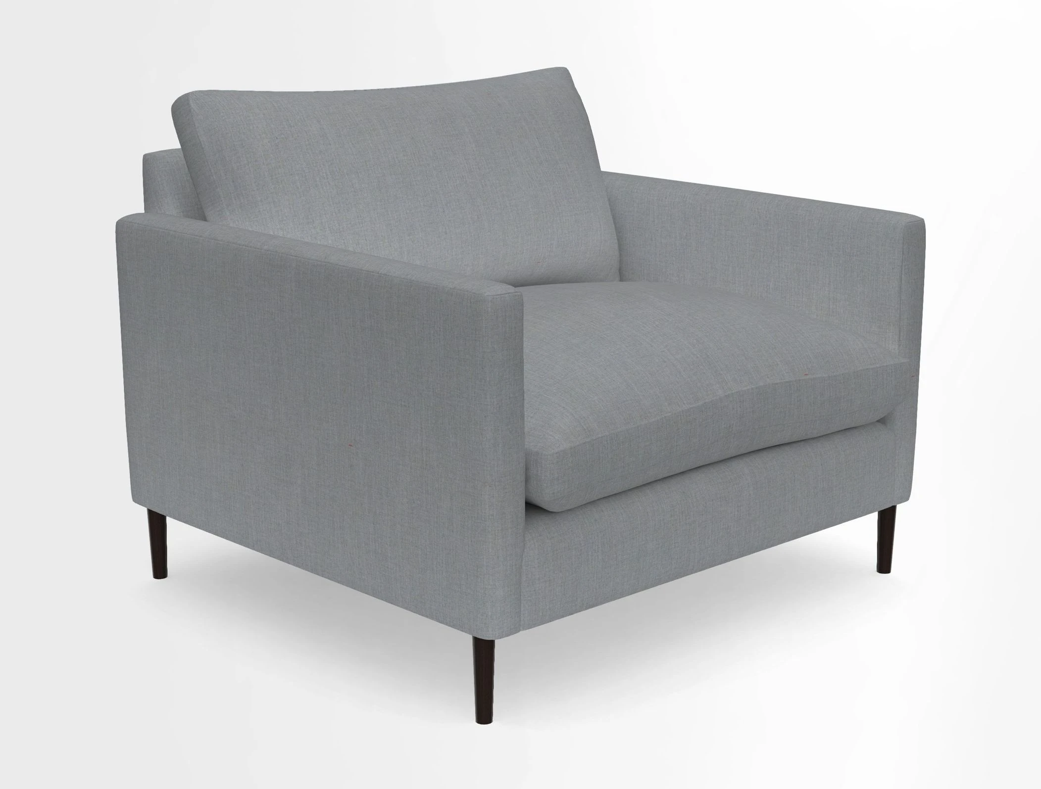 Heyshott Snuggler in Two Tone Plain Biscuit. Loose cover option available