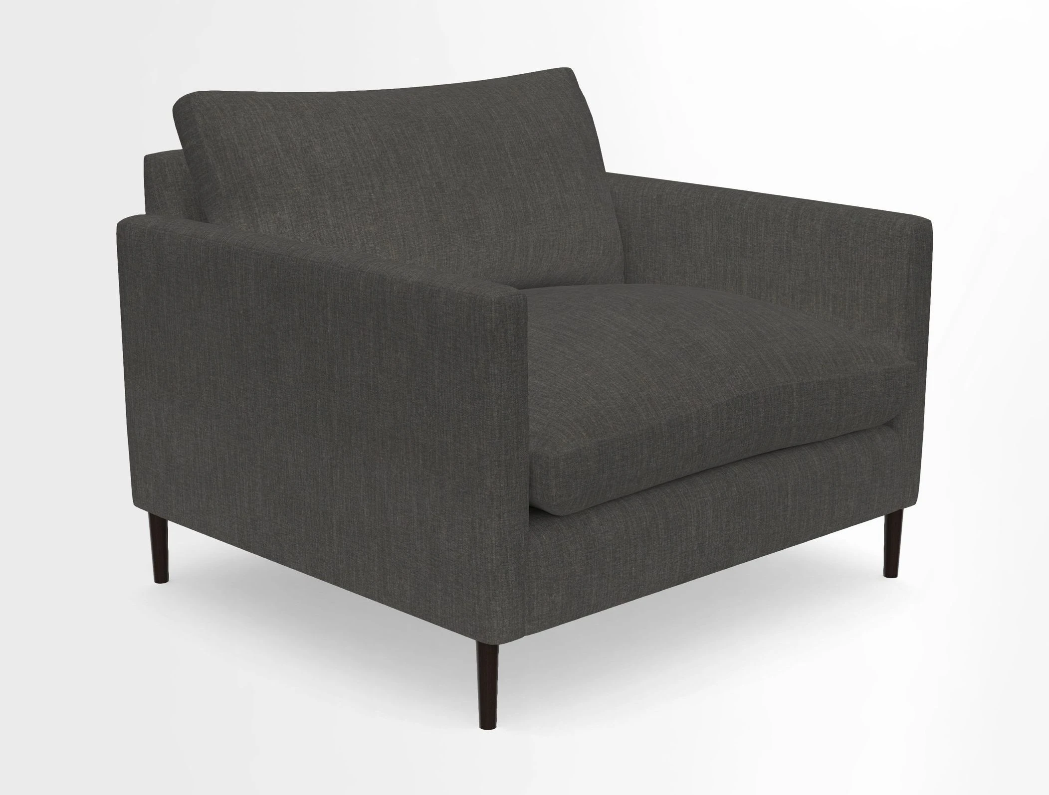 Heyshott Snuggler in Two Tone Plain Biscuit. Loose cover option available
