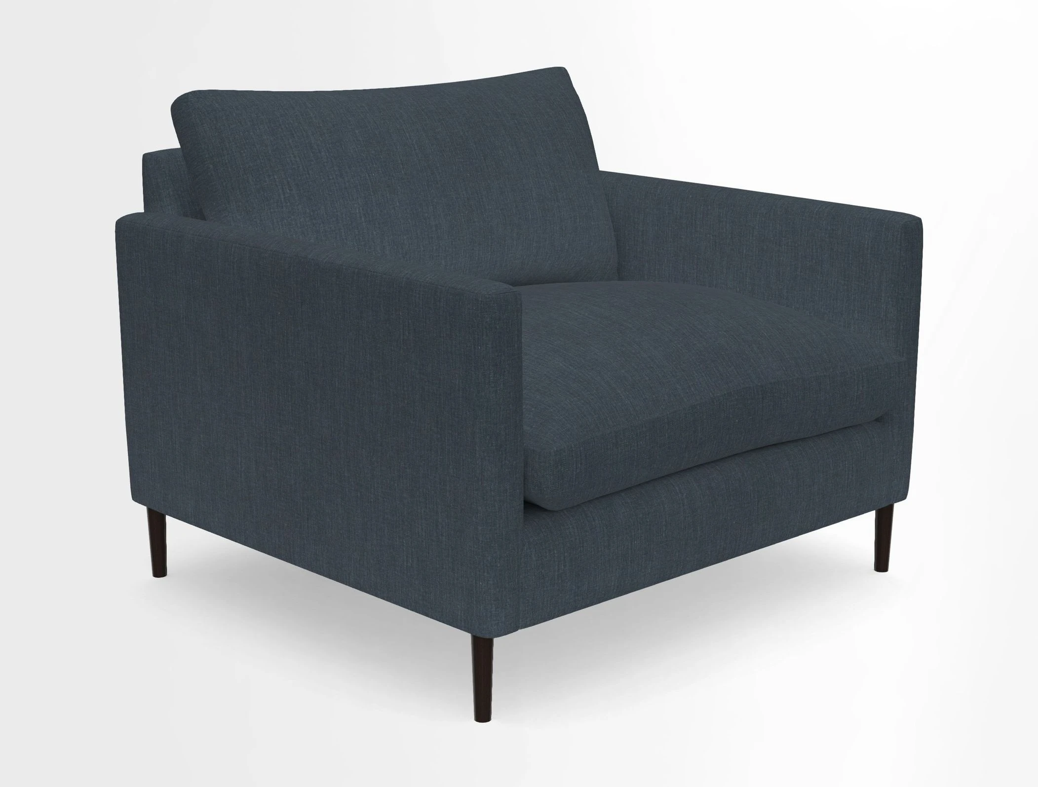 Heyshott Snuggler in Two Tone Plain Biscuit. Loose cover option available