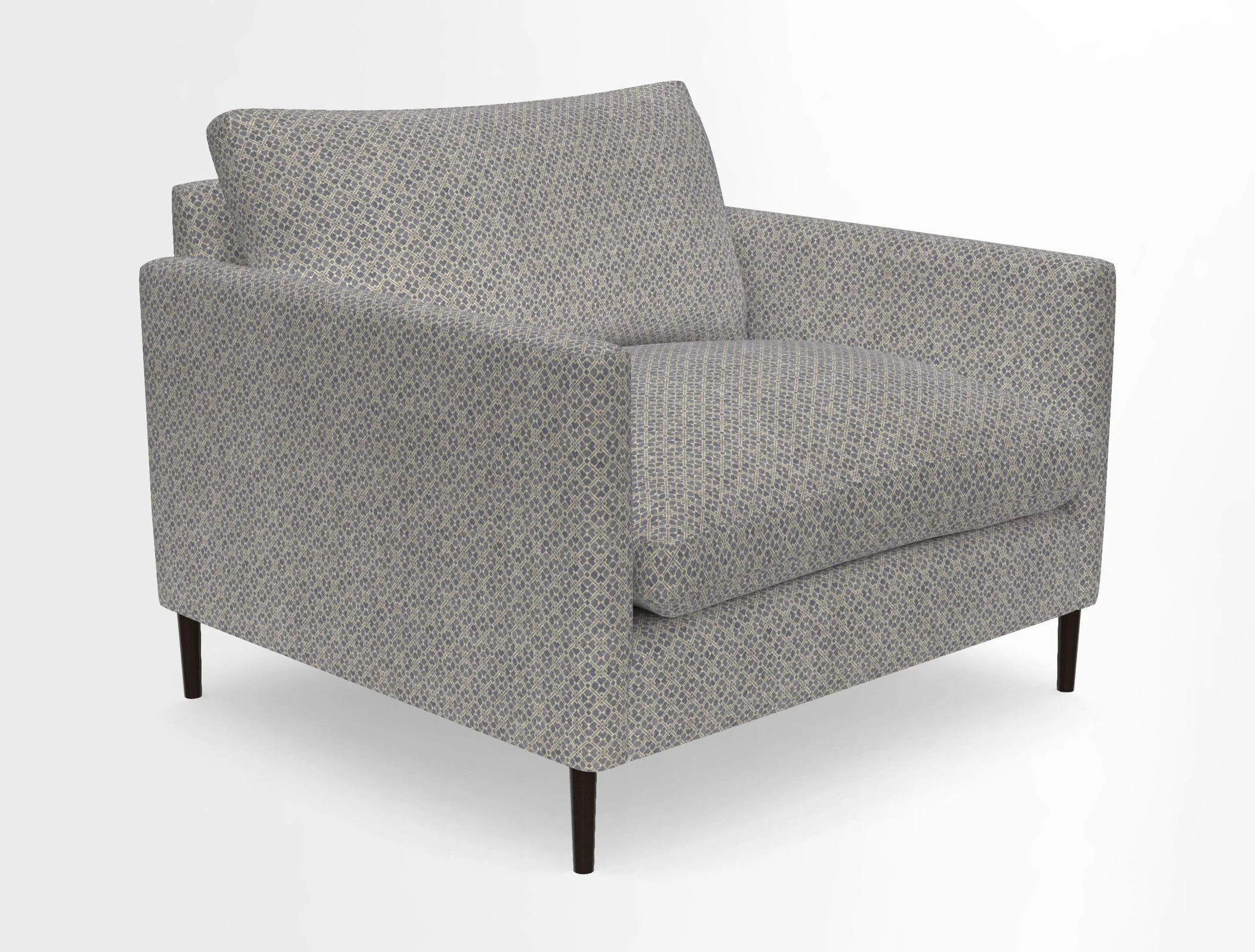 Heyshott Snuggler in Two Tone Plain Biscuit. Loose cover option available