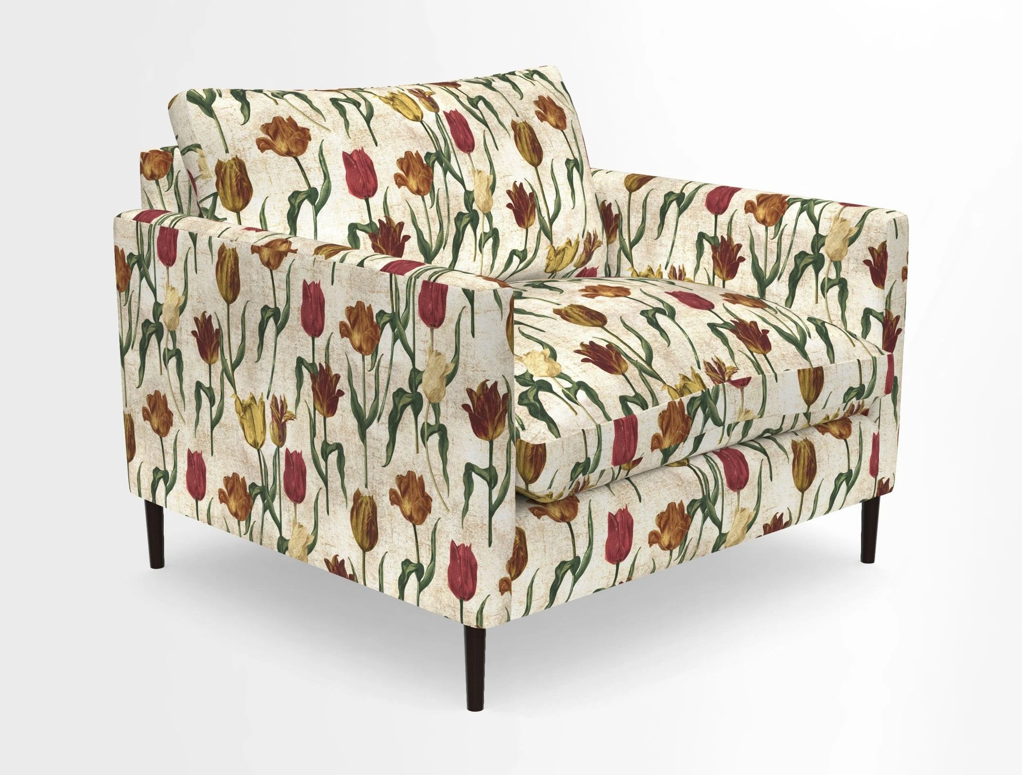 Heyshott Snuggler in Two Tone Plain Biscuit. Loose cover option available