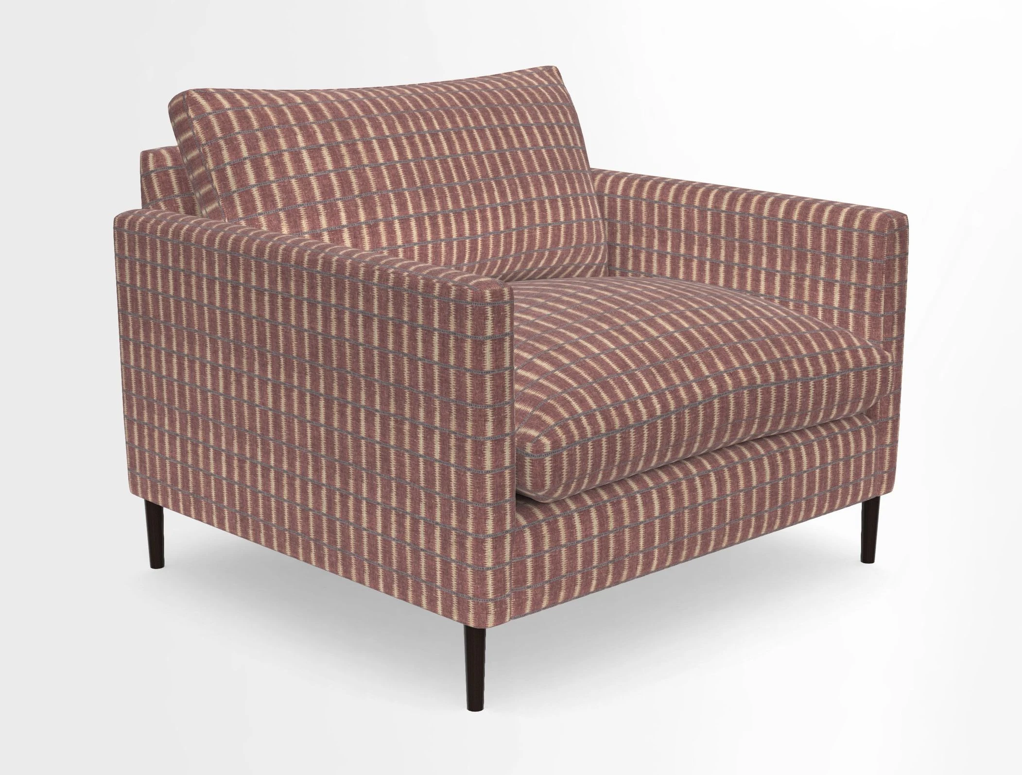 Heyshott Snuggler in Two Tone Plain Biscuit. Loose cover option available