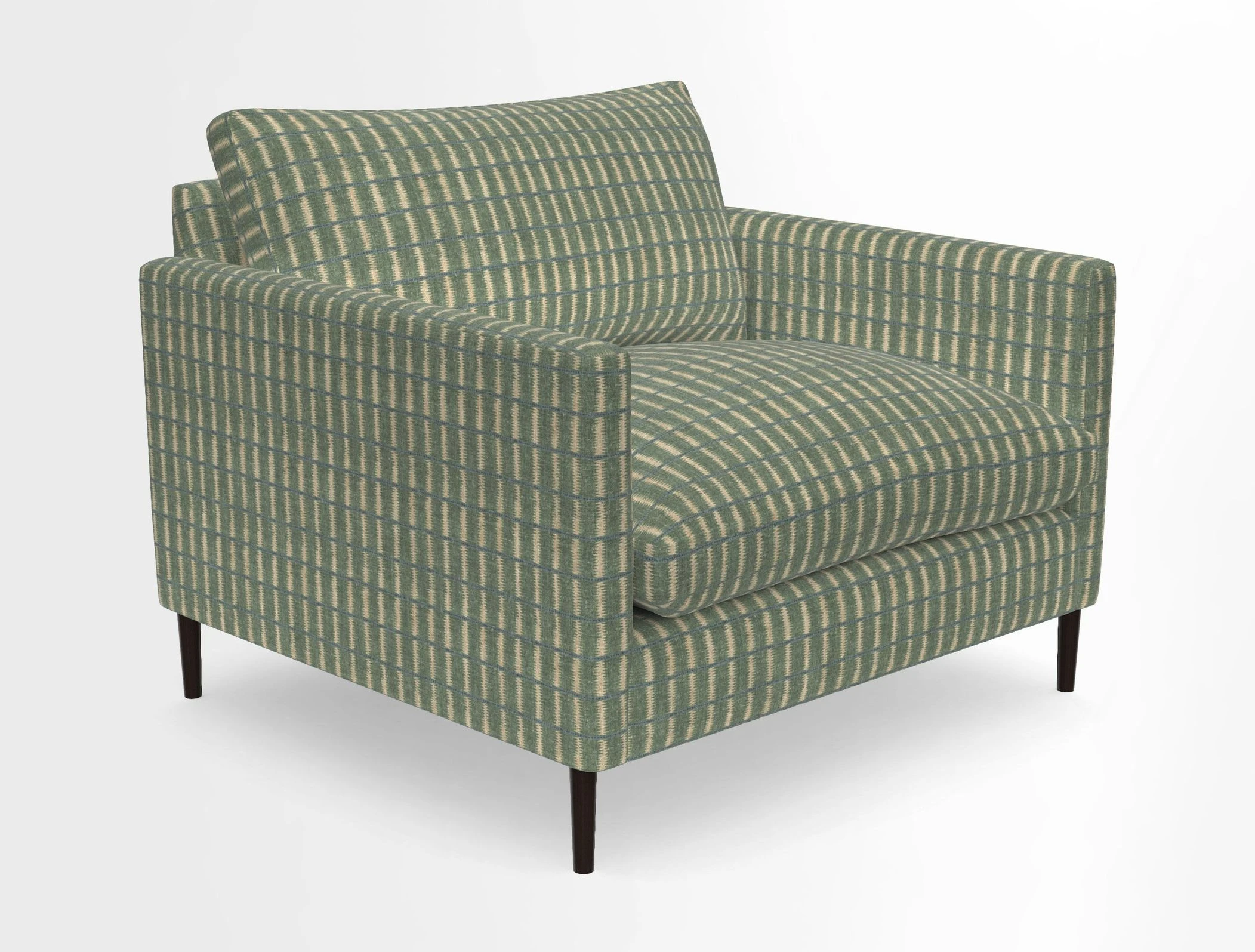 Heyshott Snuggler in Two Tone Plain Biscuit. Loose cover option available
