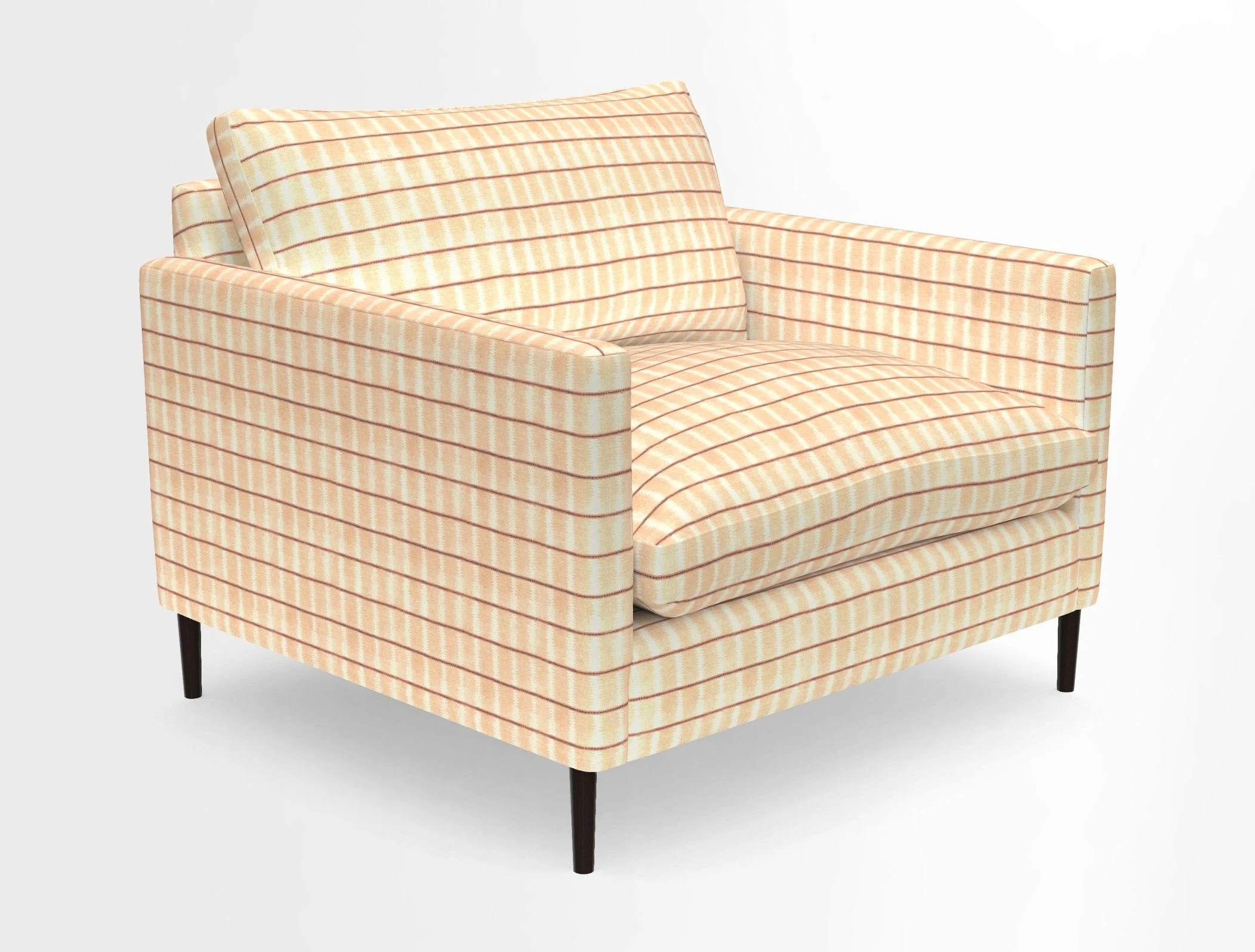 Heyshott Snuggler in Two Tone Plain Biscuit. Loose cover option available