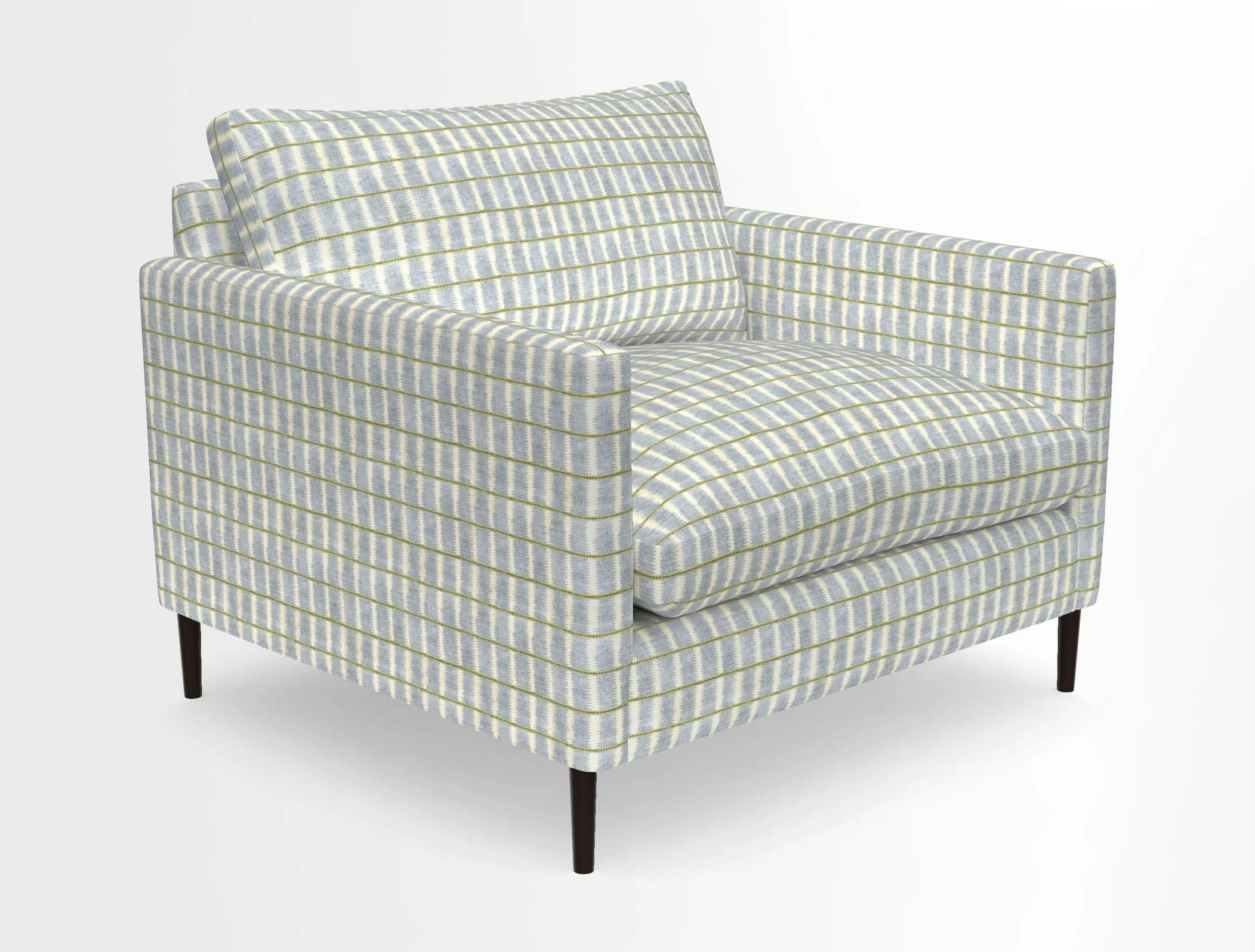 Heyshott Snuggler in Two Tone Plain Biscuit. Loose cover option available