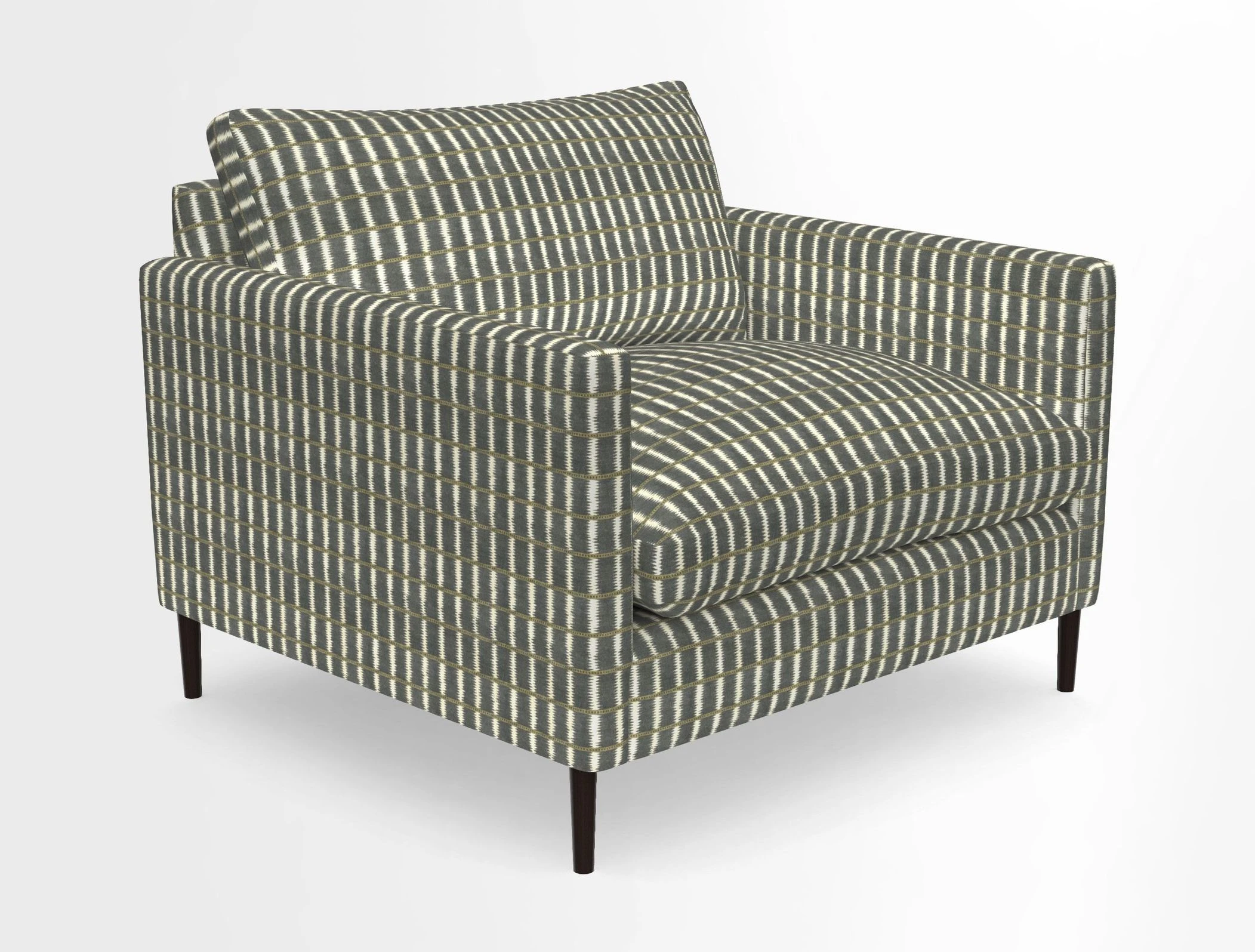 Heyshott Snuggler in Two Tone Plain Biscuit. Loose cover option available